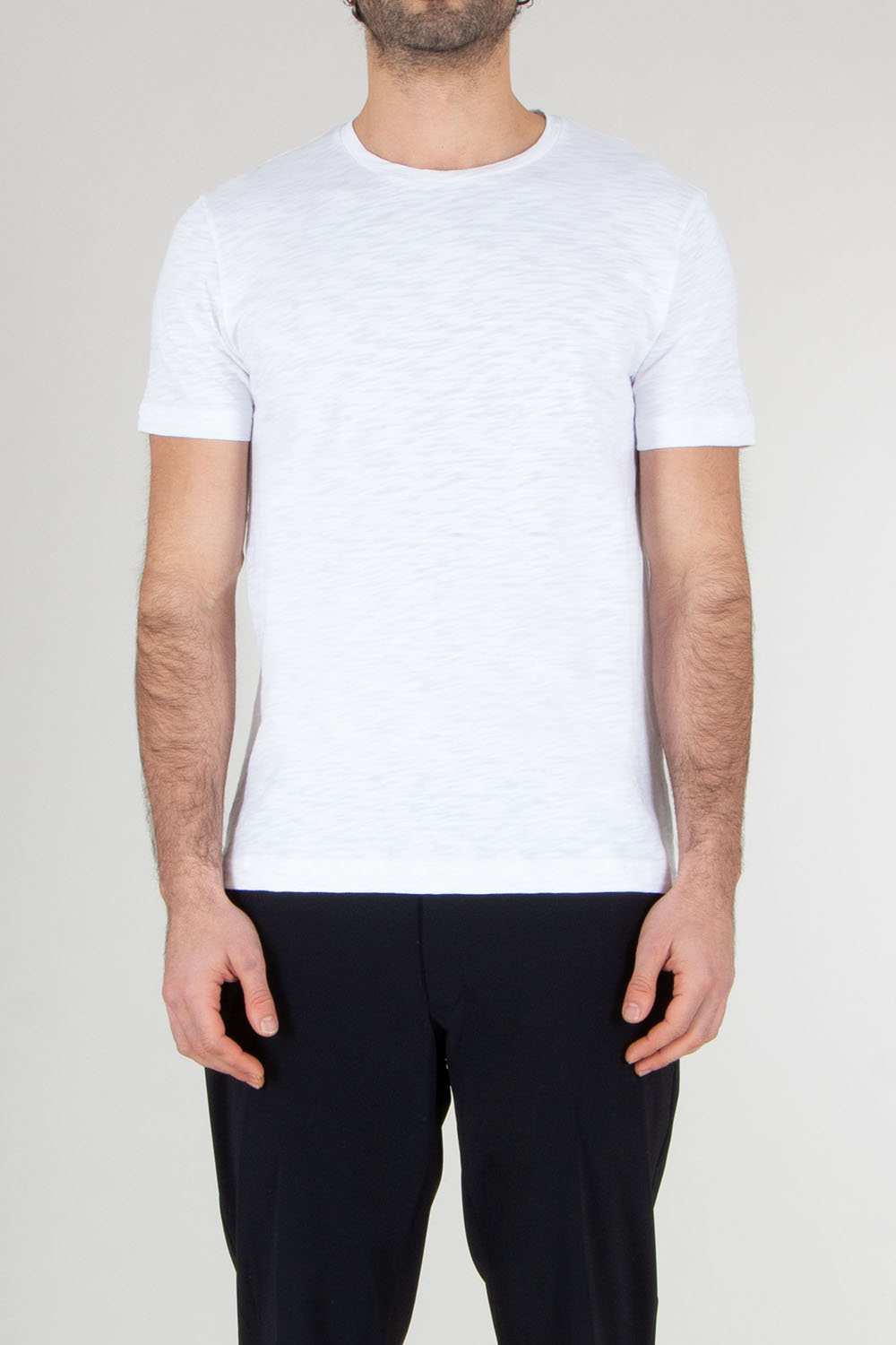STEFAN BRANDT Regular Fit Urpima Ultra Sea Island Cotton Slub Yarn T-Shirt Enno