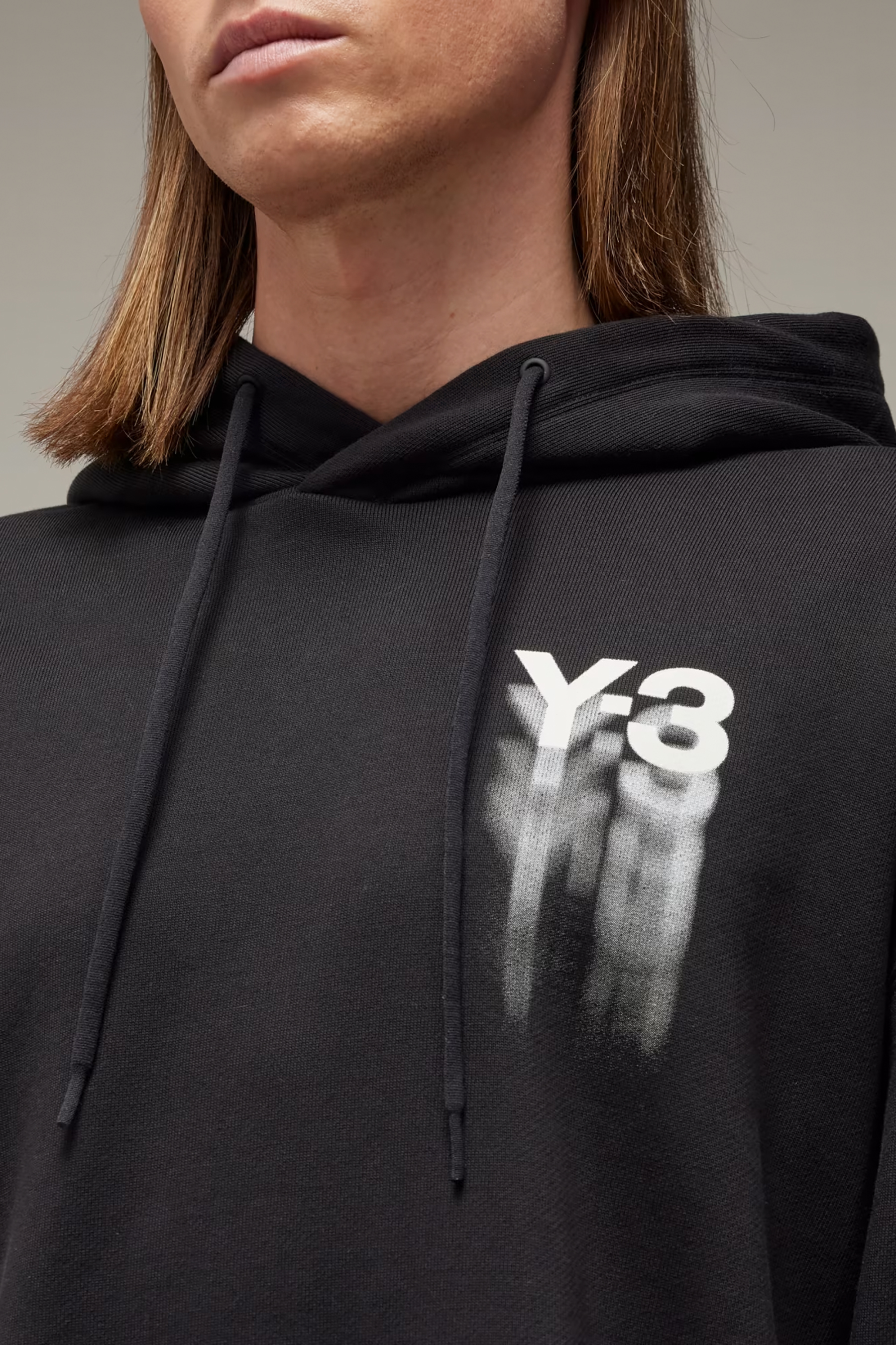 Y-3 Graphic Organic Cotton Hoodie