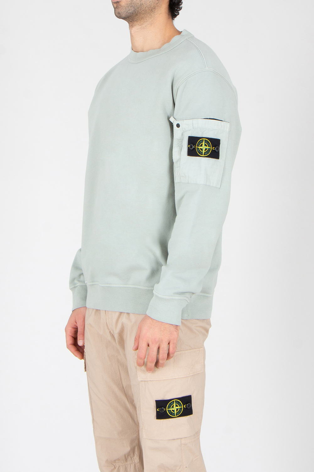 Langarm, Pullover, Sweatshirt, Mann, Person