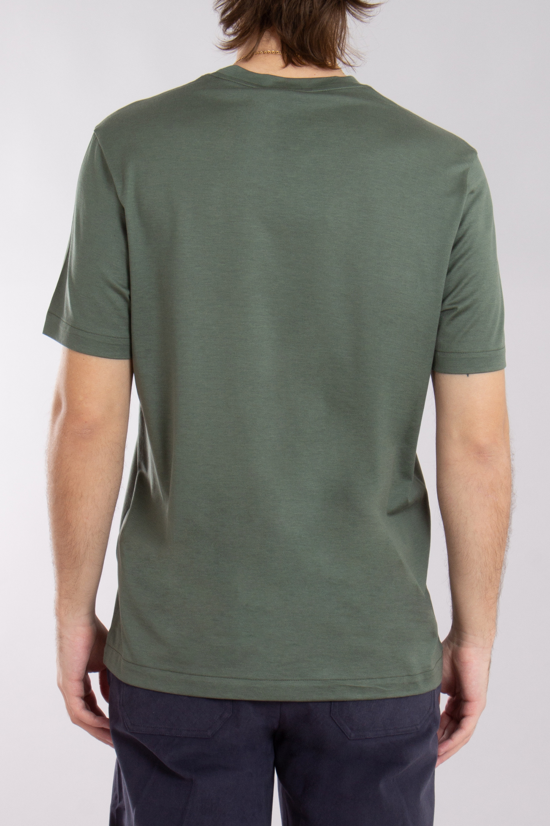 BRIONI Silk-Cotton Blend T-Shirt BRIONI Silk-Cotton Blend T-Shirt