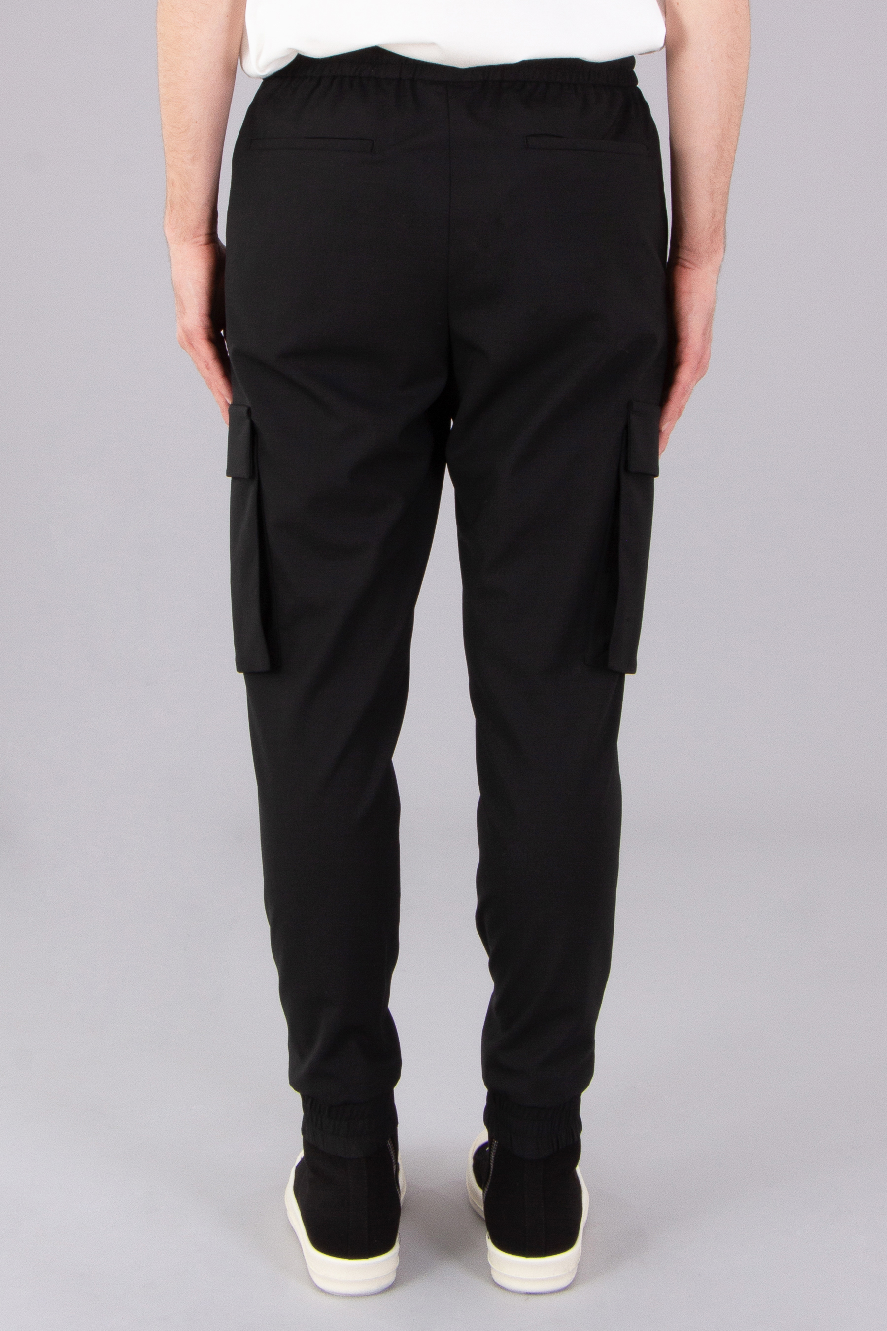 JUUN.J Relaxed Fit Wool Blend Cargo Pants JUUN.J Relaxed Fit Wool Blend Cargo Pants