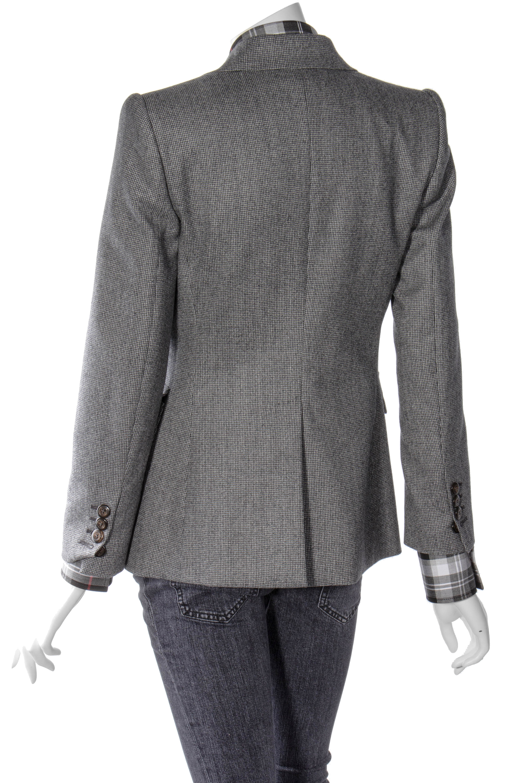 DSQUARED2 Houndstooth Wool Blazer