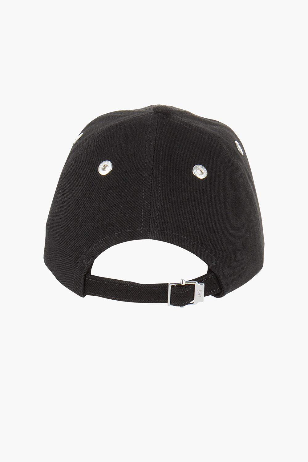 AMI PARIS Cotton Monogram Felt Patch Cap
