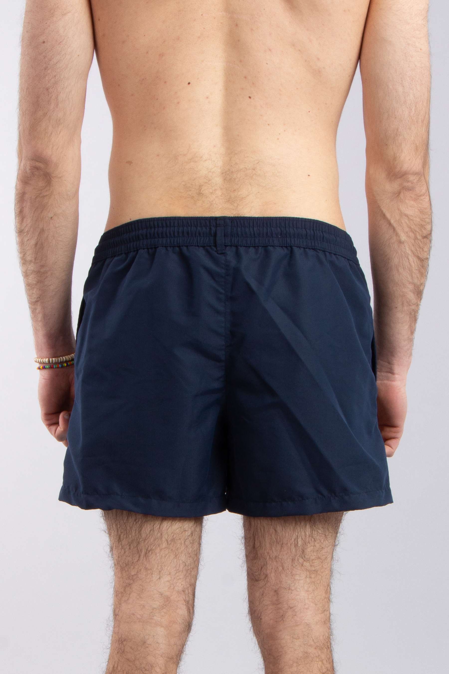 PAUL SMITH Classic Fit Zebra Logo Recycled Polyester Swim Shorts