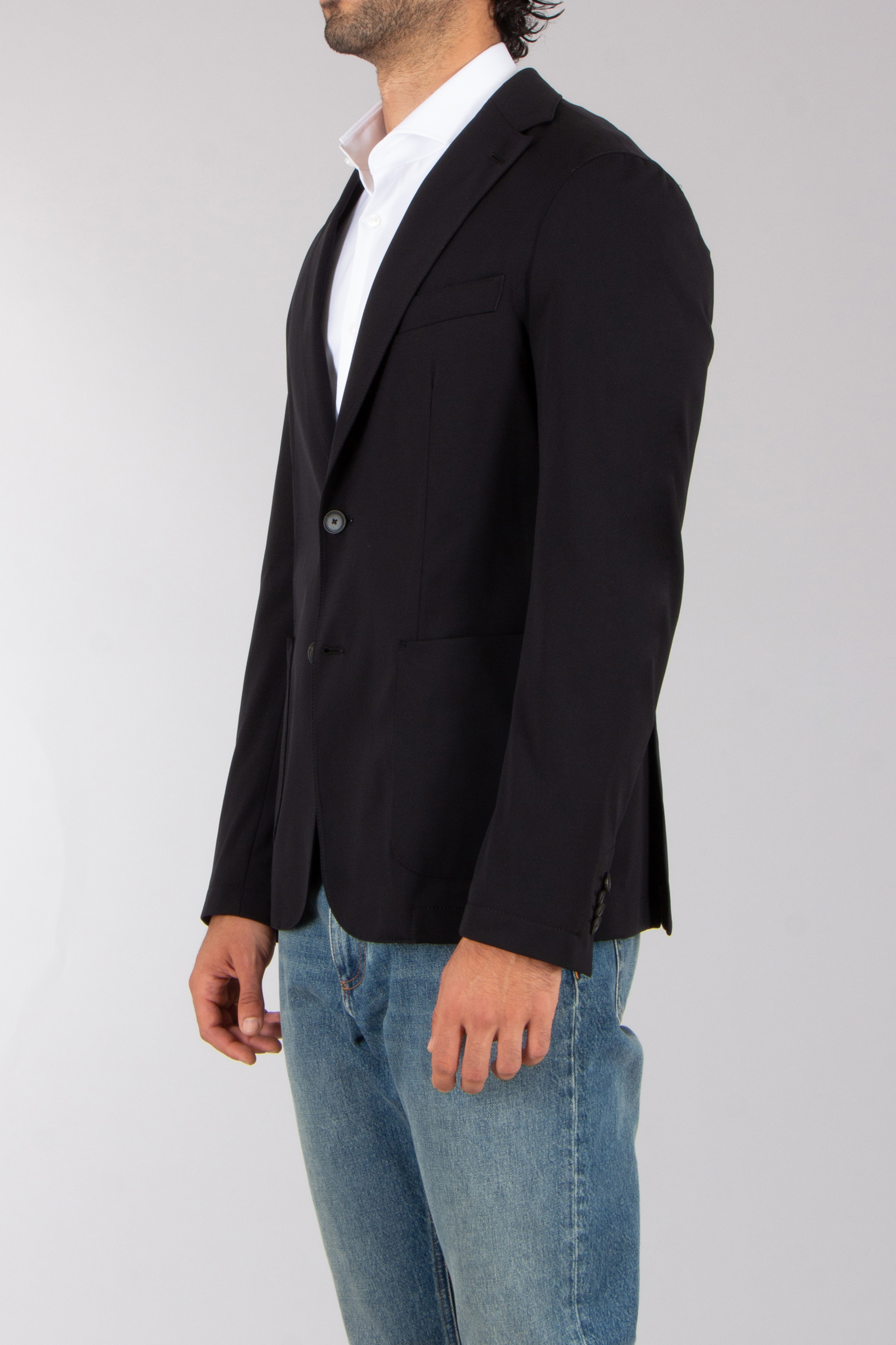 BOSS Slim Fit Dressletic Performance Stretch Nylon Jacket P-Hanry Blazer, Kleidung, Mantel, Jacke, Jeans