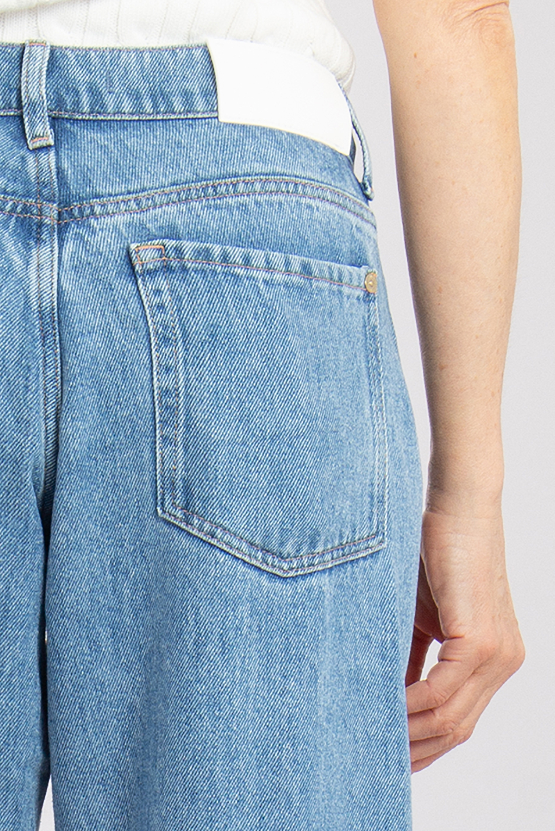 7 FOR ALL MANKIND Straight Lyocell Jeans Tess Trouser 7 FOR ALL MANKIND Straight Lyocell Jeans Tess Trouser