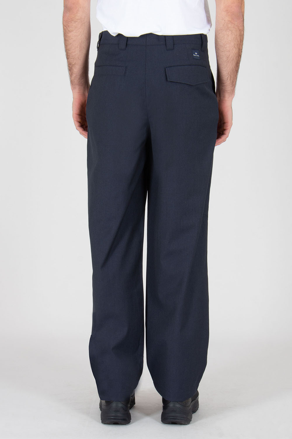 PAUL SMITH Relaxed Fit Wool-Cotton Blend Workwear Chinos