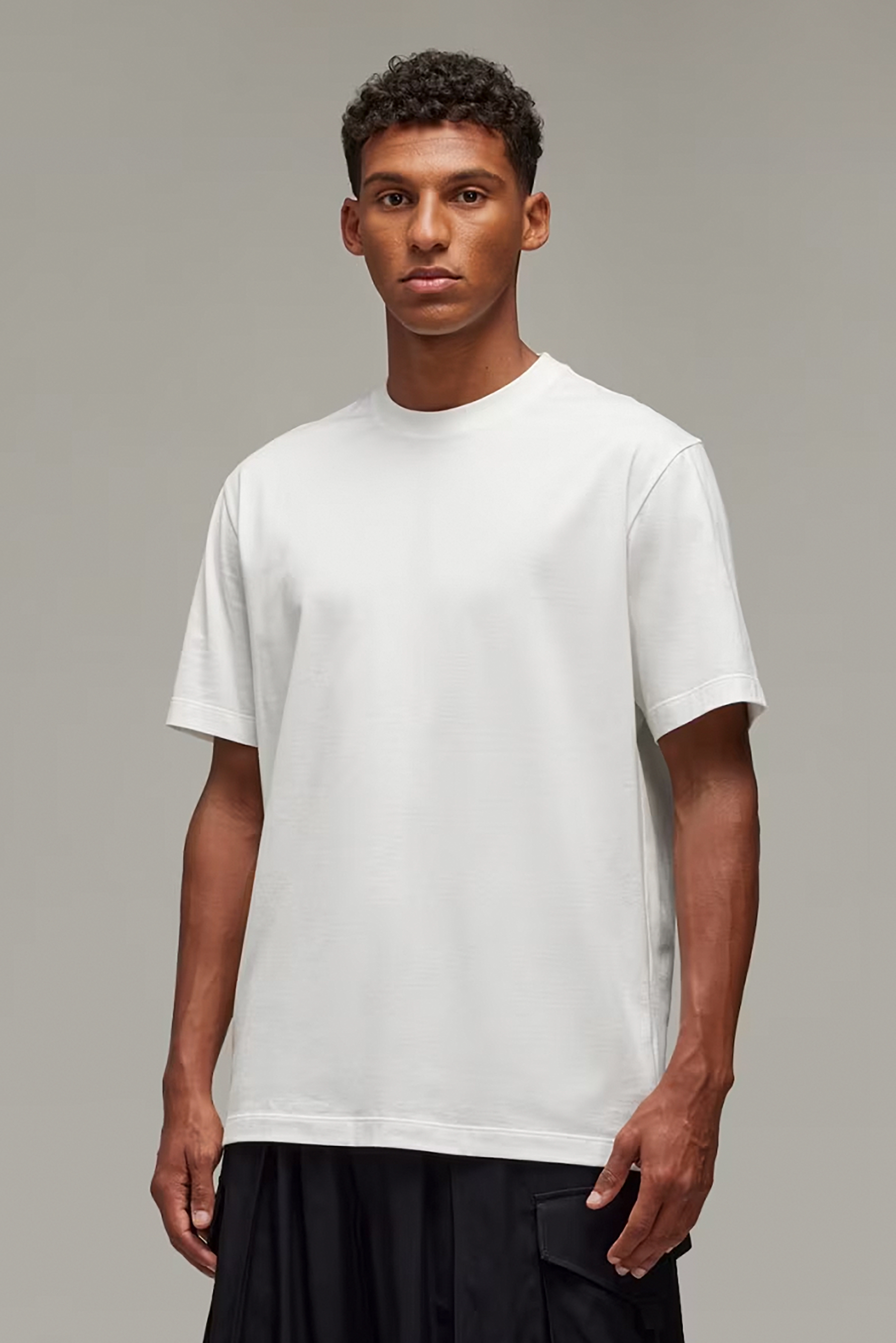 Cotton jersey graphic tee top