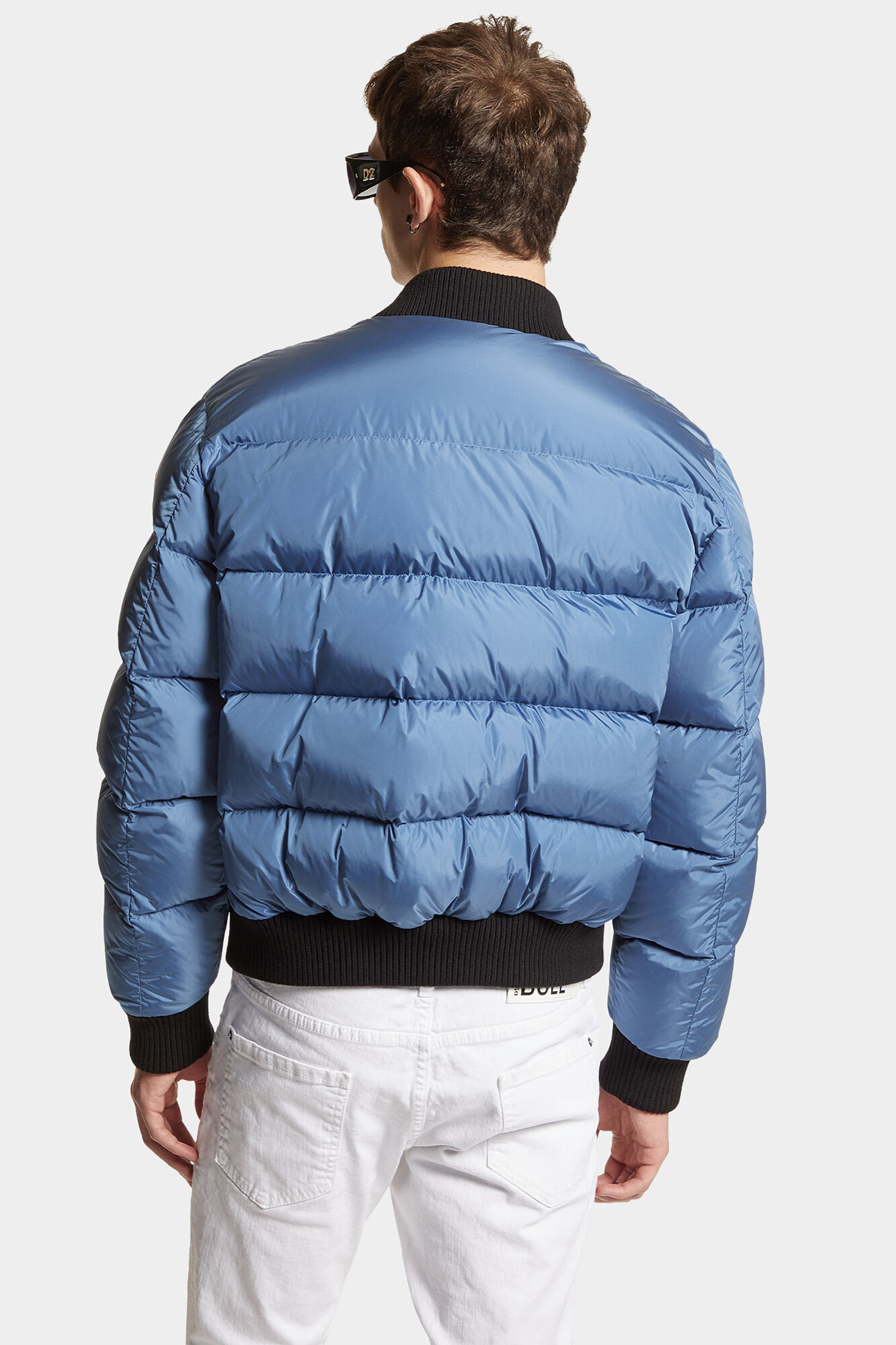 DSQUARED2 Nylon Puffer Bomber DSQUARED2 Nylon Puffer Bomber
