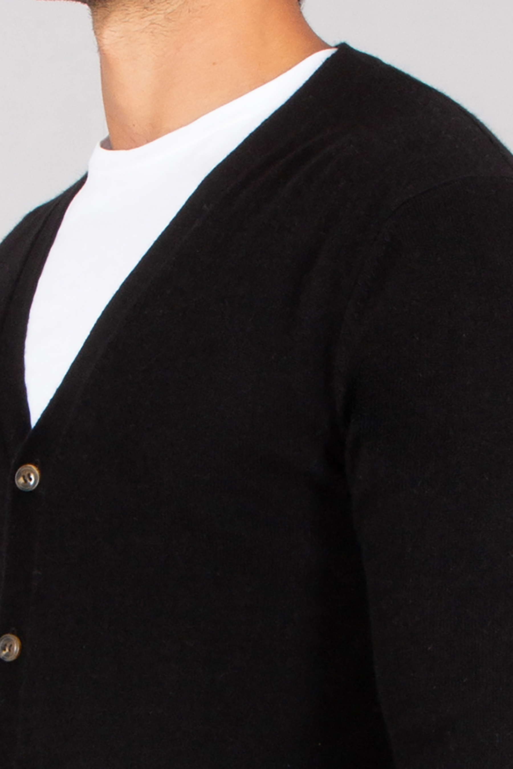 MIENTUS BERLIN Regular Fit Cashmere Cardigan Strickwaren, Pullover, Strickjacke, Mann, Person