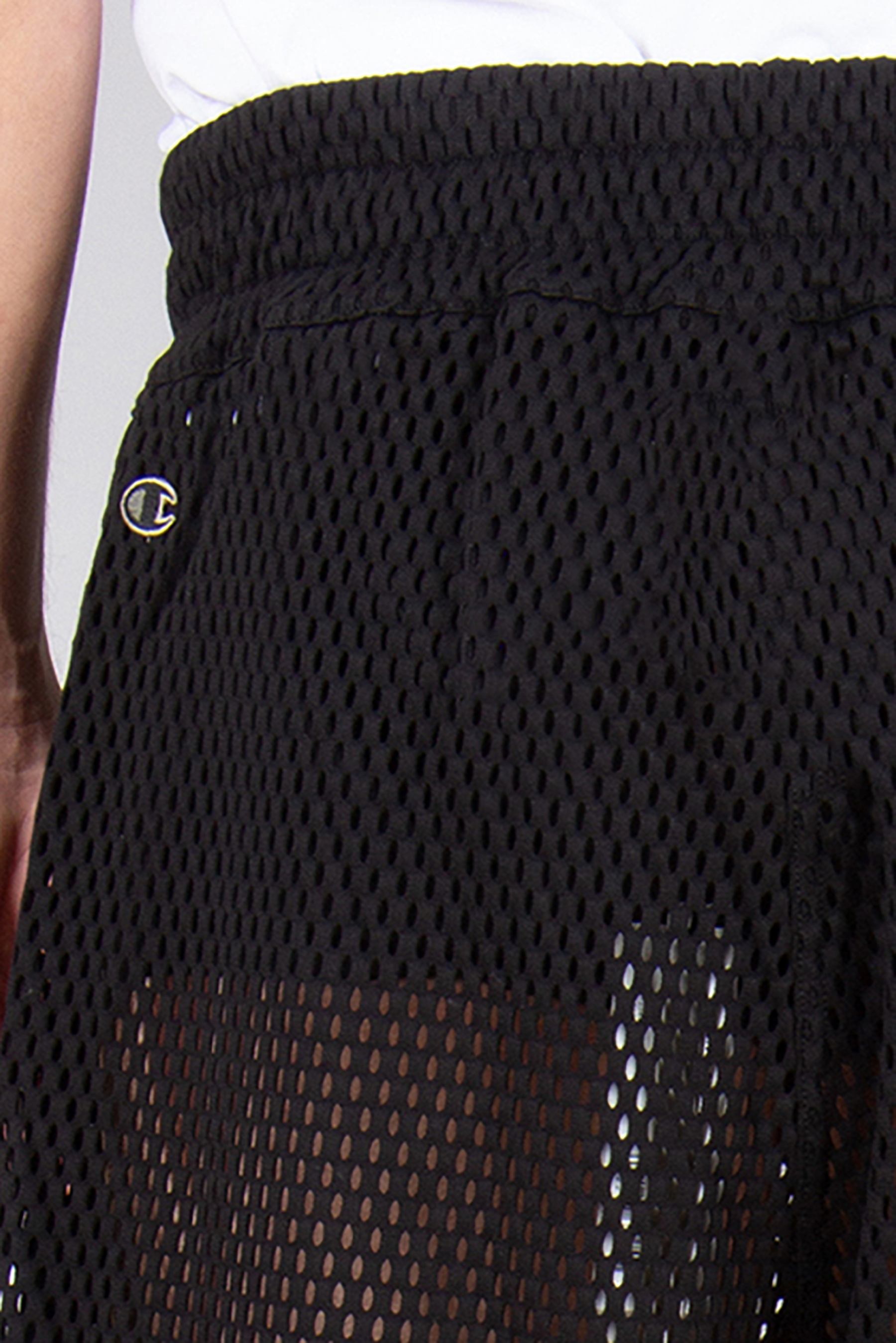 RICK OWENS DRKSHDW X Champion Loose Fit Organic Cotton Mesh Shorts RICK OWENS DRKSHDW X Champion Loose Fit Organic Cotton Mesh Shorts