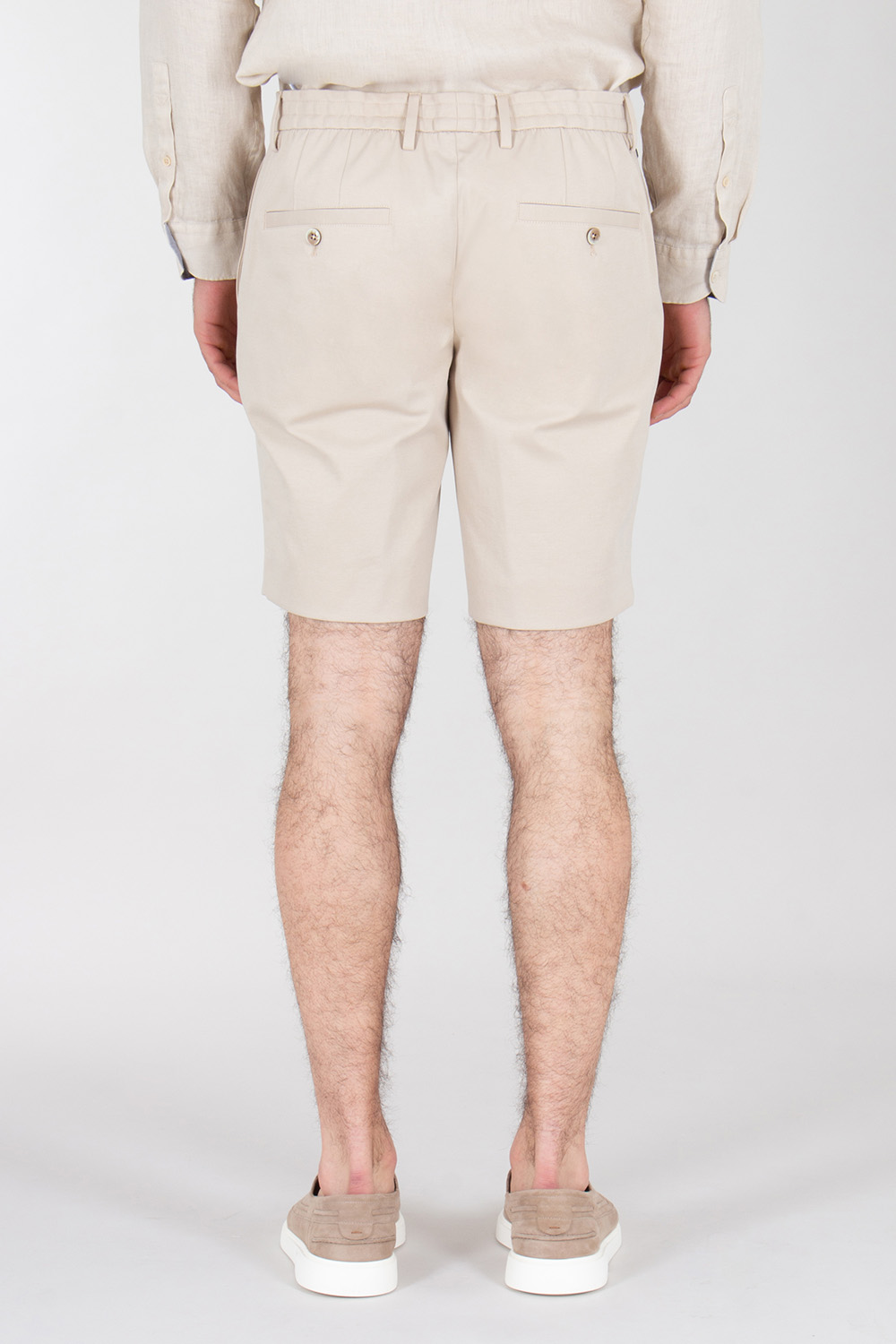 GTA Slim Fit Cotton-Nylon Stretch Shorts Davide Short