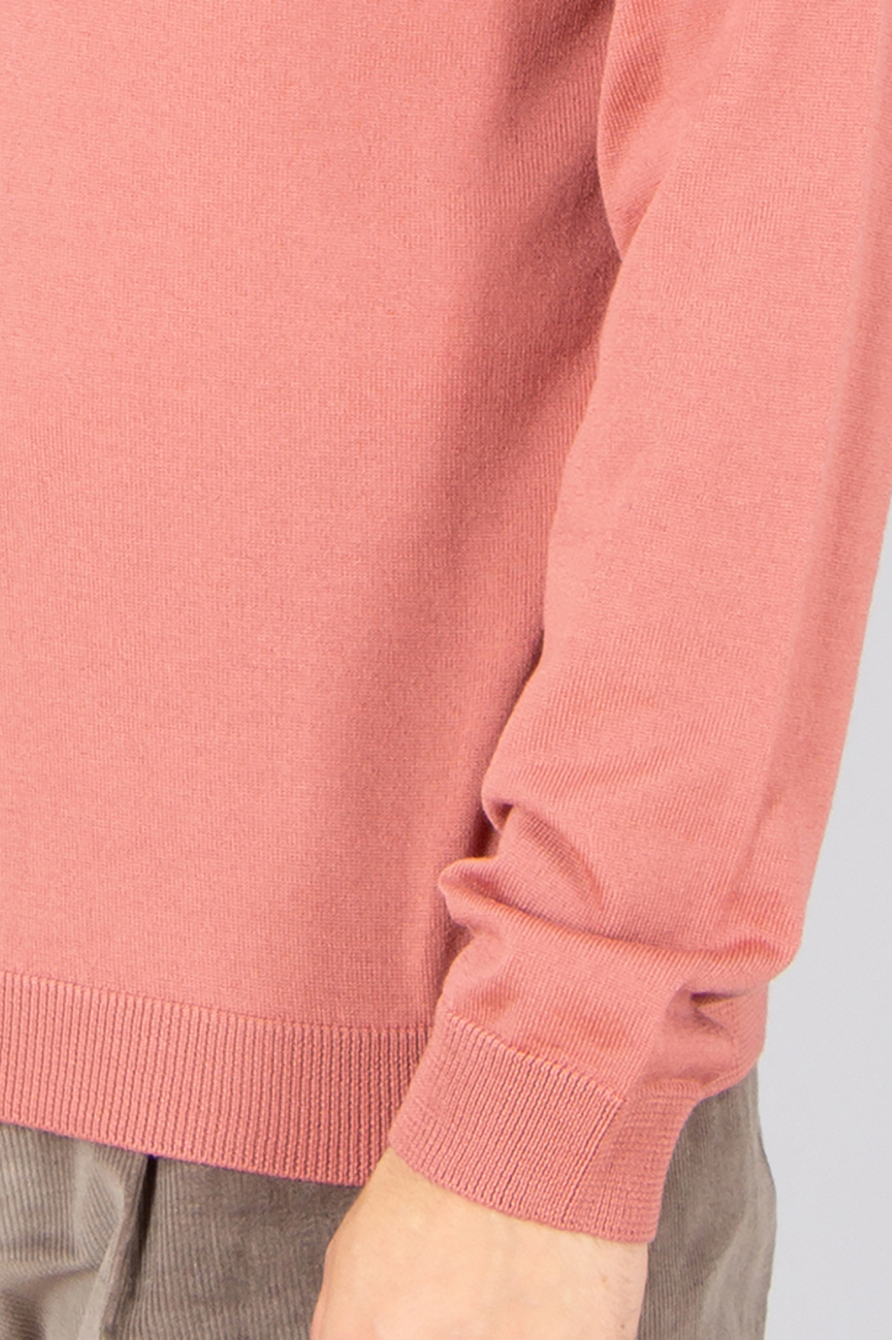 ROBERTO COLLINA Regular Fit Extra-Fine Wool Knit Polo Bekleidung, Langarm, Ärmel, Strickwaren, Pullover