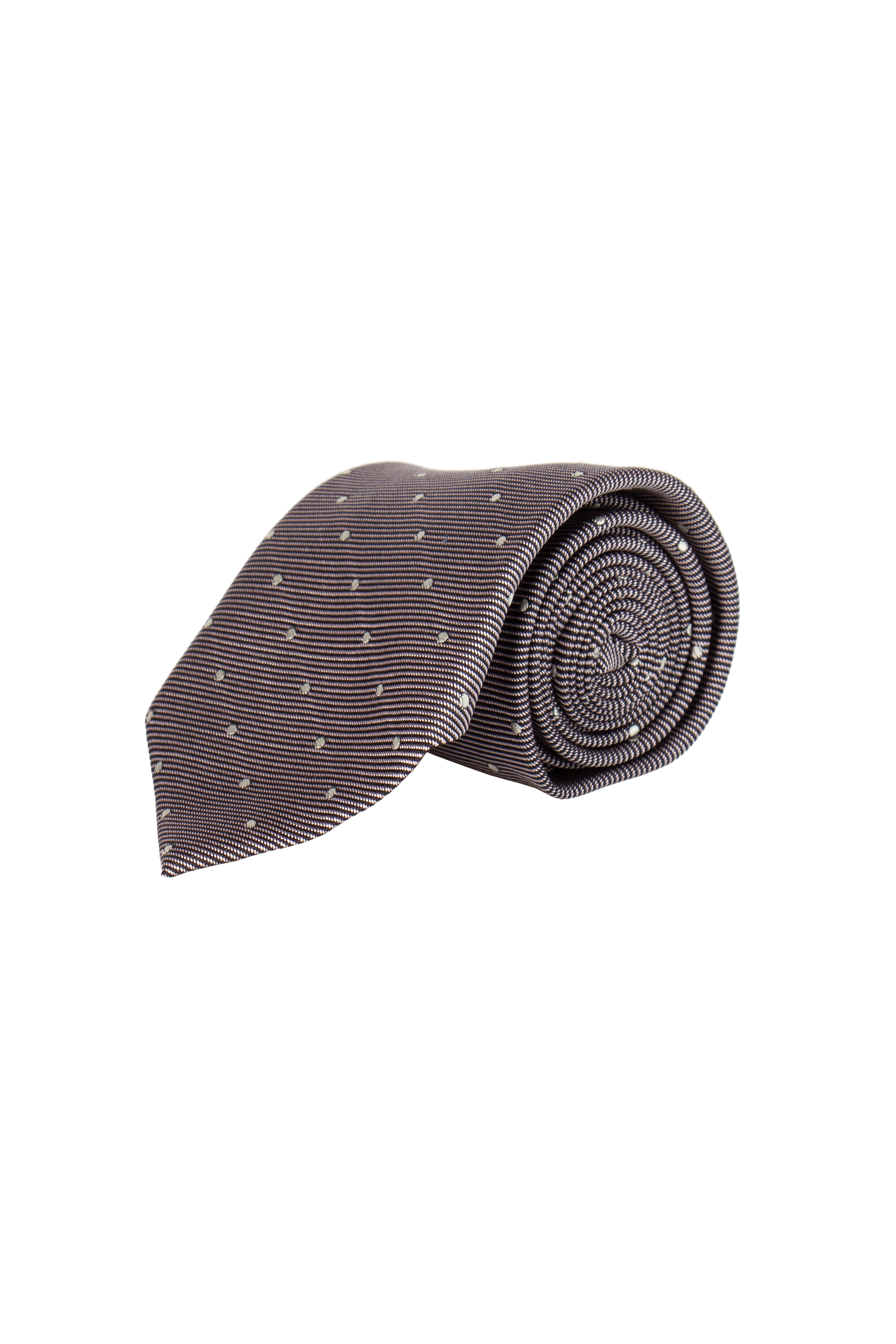 TOM FORD Striped Jacquard Silk Tie