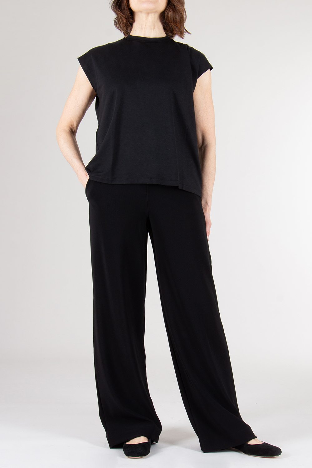 KIEFERMANN Relaxed Fit Sleeveless T-Shirt Gertrut