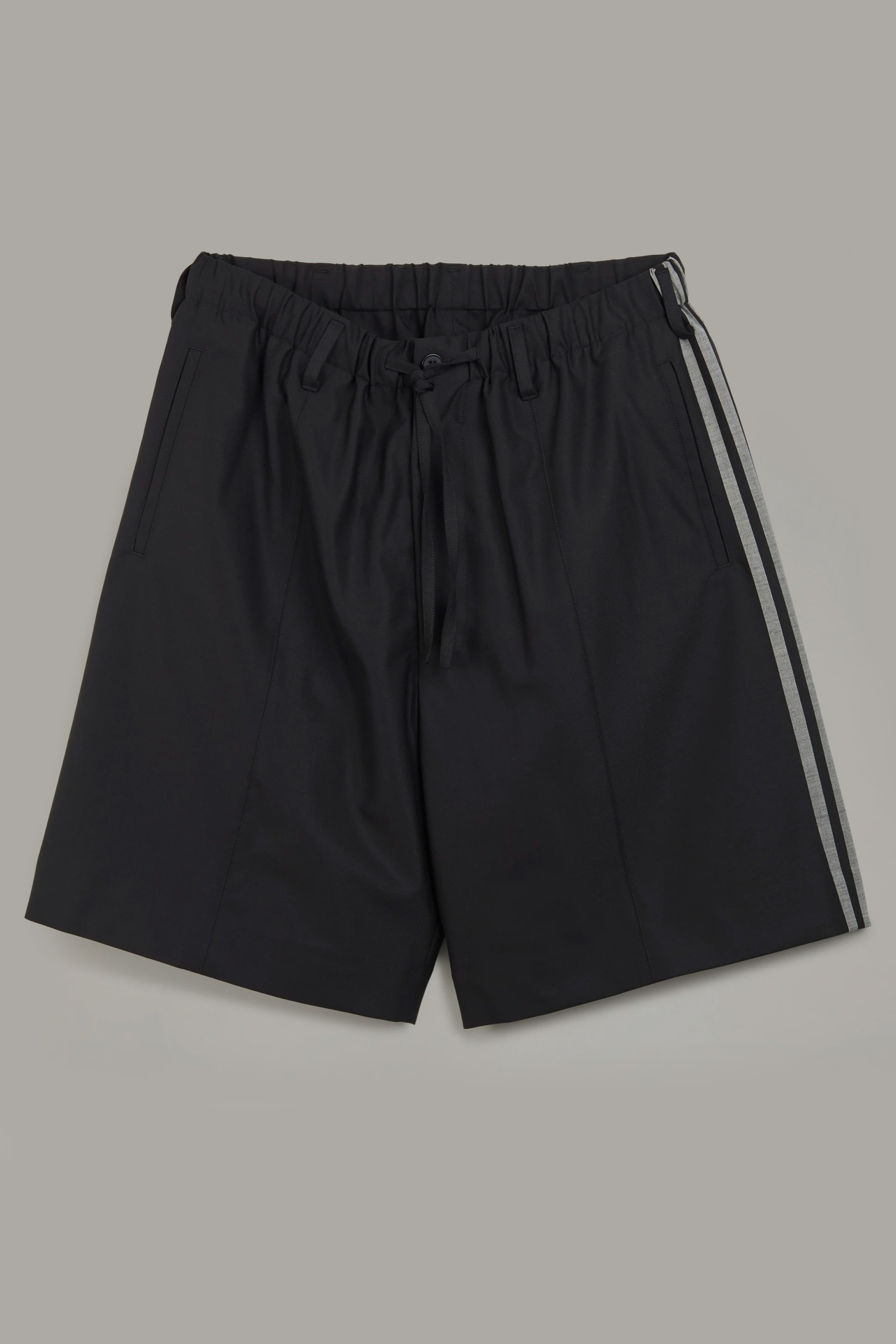 Y-3 3-Stripes Refined Wool Shorts Y-3 3-Stripes Refined Wool Shorts