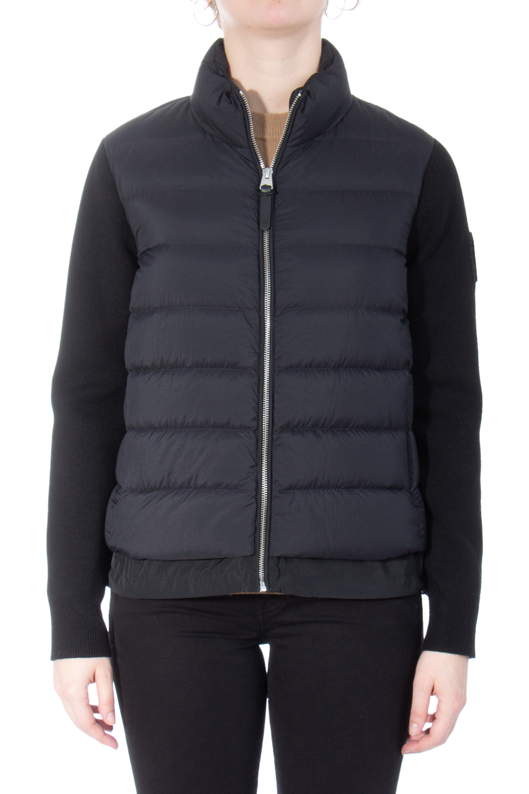 MACKAGE Recycled Mixed-Media Cardigan Oceane-Z