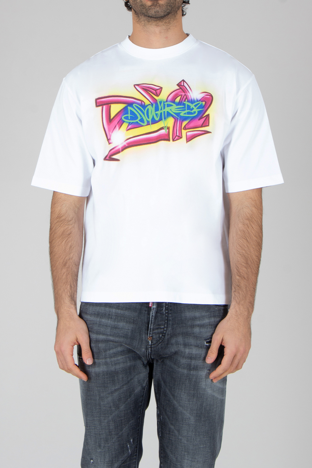 T-shirt, Jeans, Hemd, Mann, Person