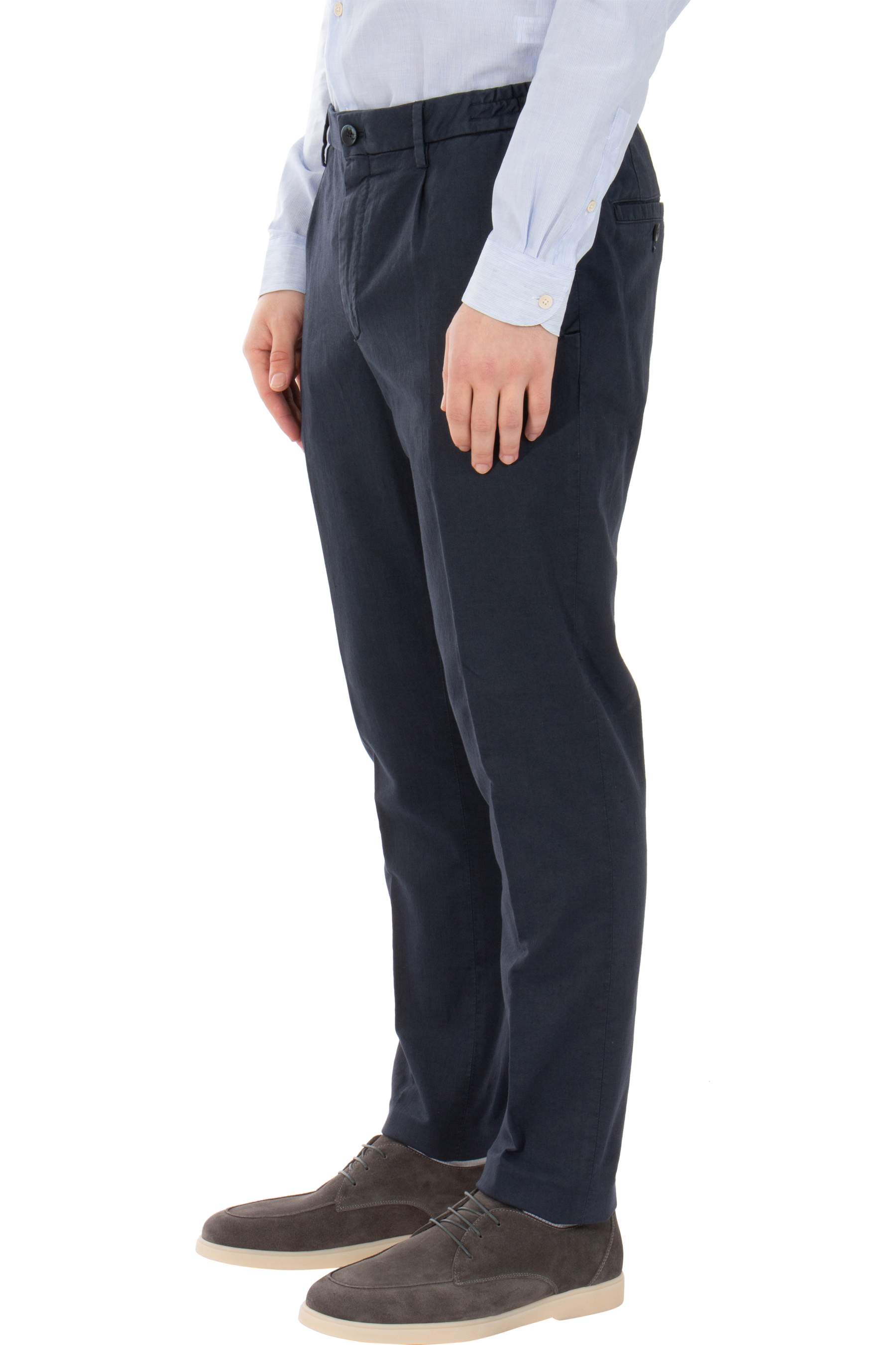 GTA Cotton Linen Blend Stretch Pants Dennis