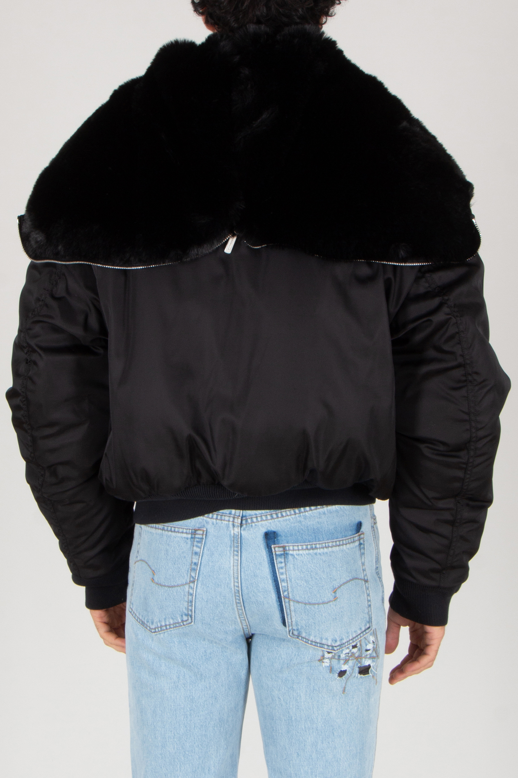 Mantel, Jacke, Hosen, Jeanshose, Person