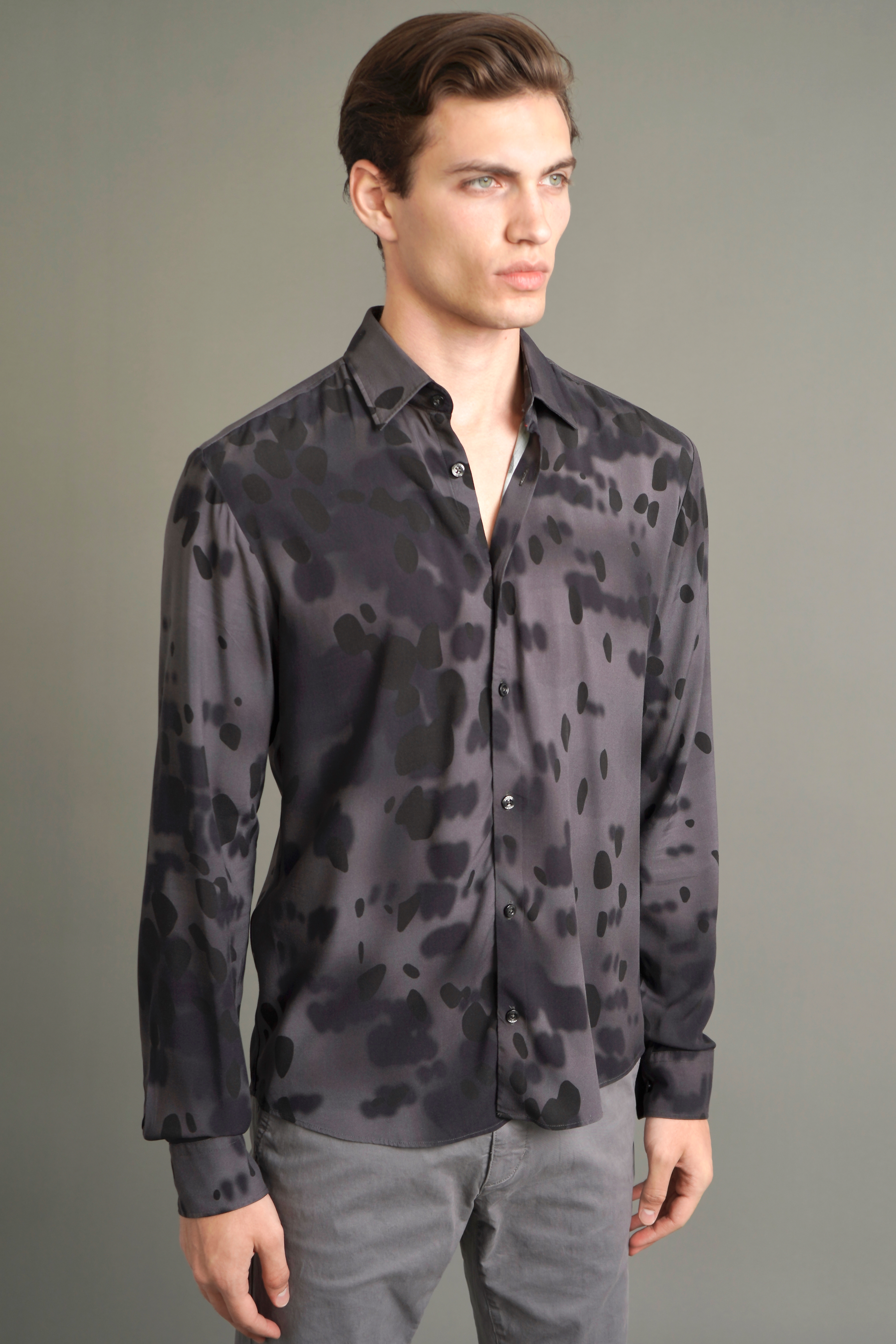 HUGO Printed Viscose Shirt Ermo