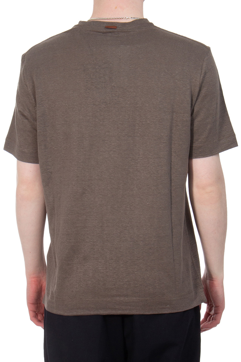 ZEGNA Linen T-Shirt