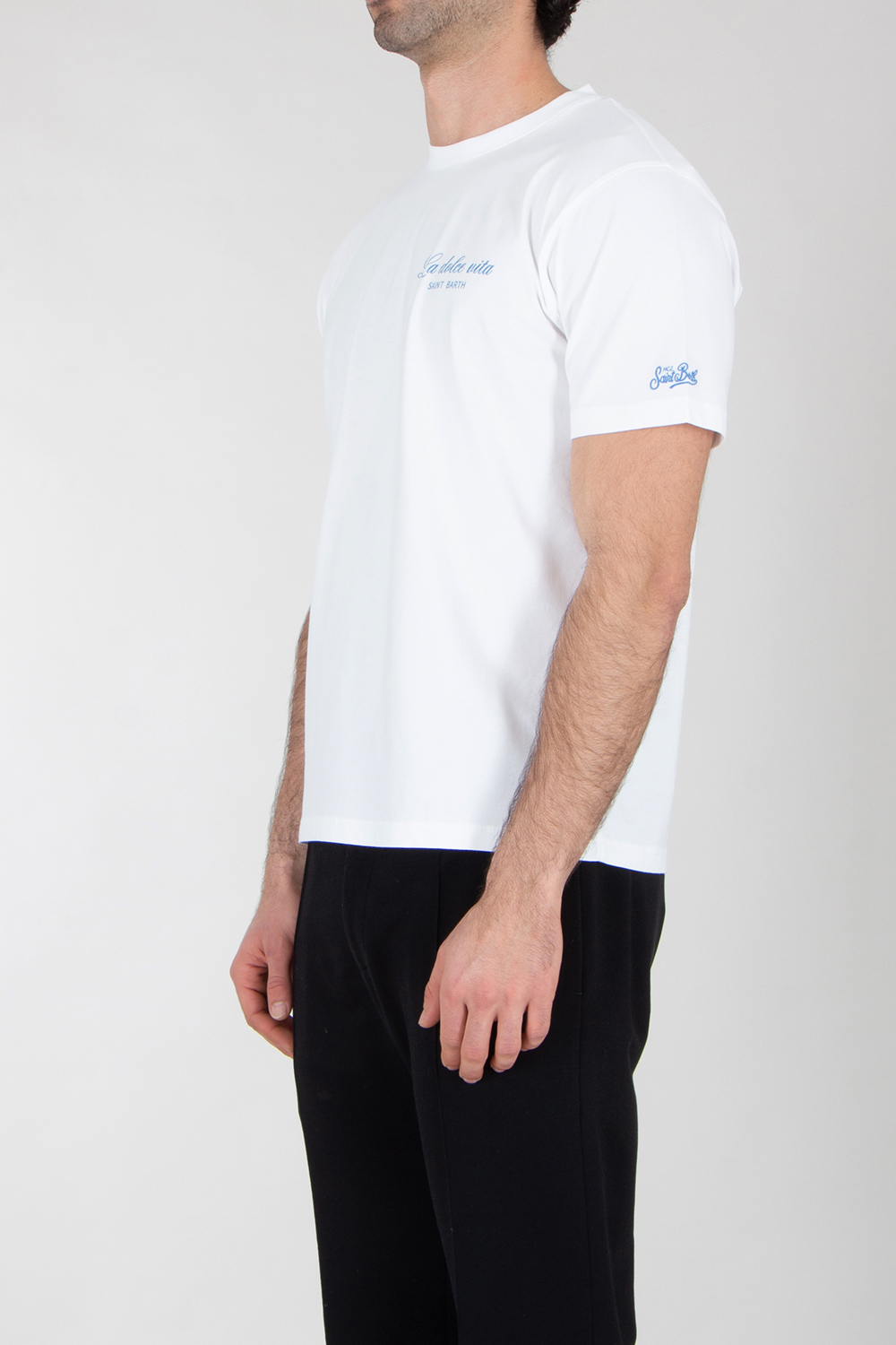 MC 2 SAINT BARTH Cotton Jersey T Shirt La Dolce Vita