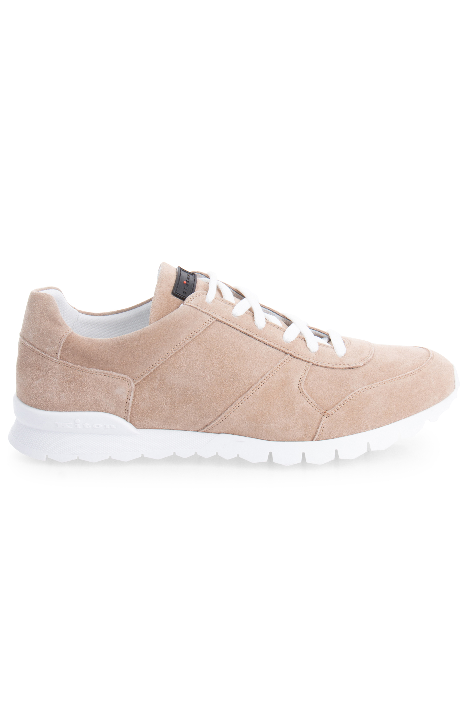 KITON Calfskin Suede Sneakers 