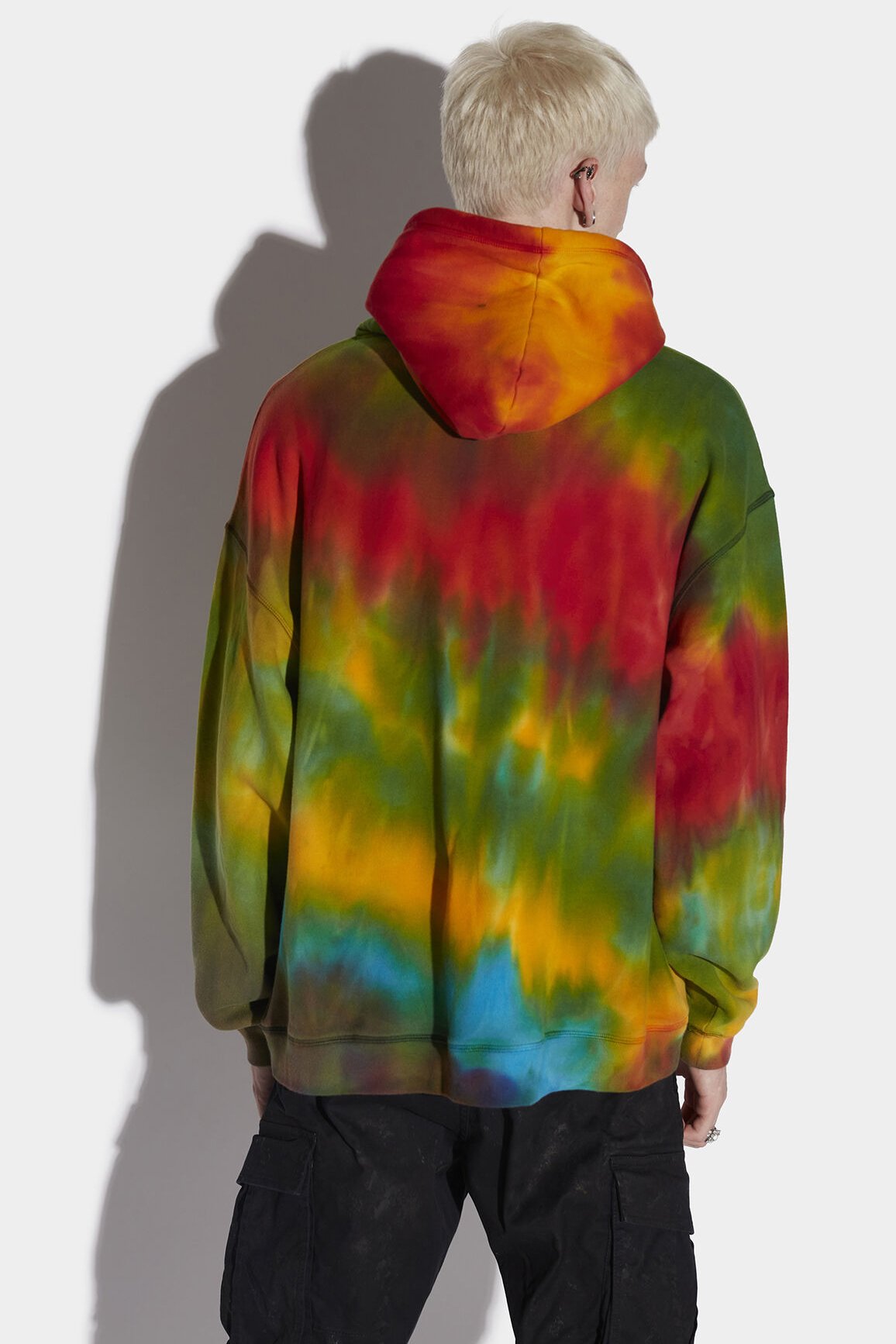 DSQUARED2 Tie Dye Logo Hoodie