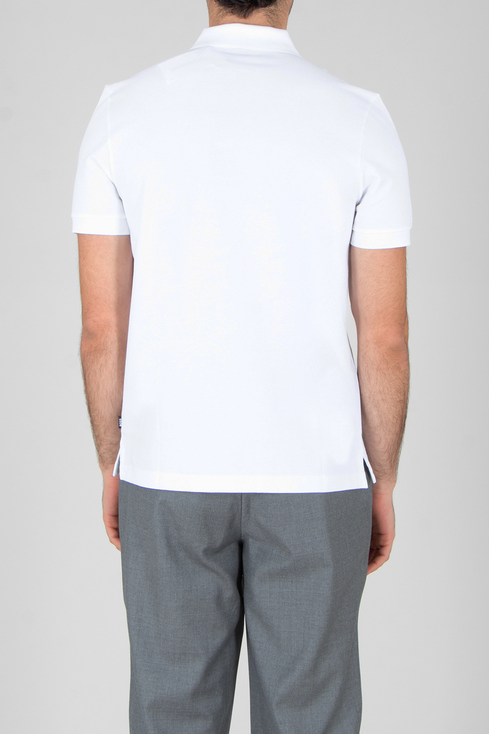 BOSS Regular Fit Bubble Structure Cotton Polo Shirt H-Parlay