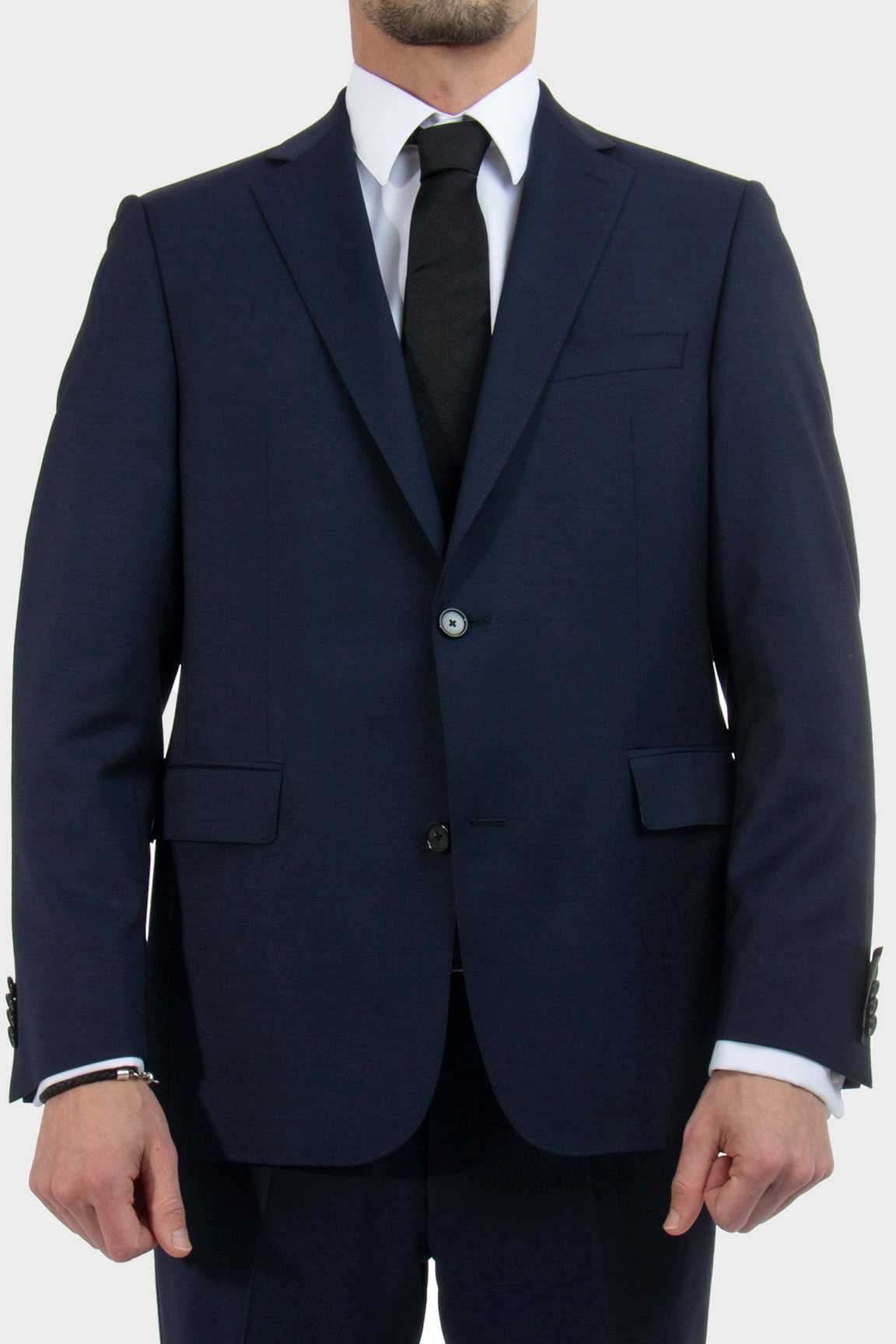 DRESSLER Comfort Fit Virgin Wool Jacket Nardoe