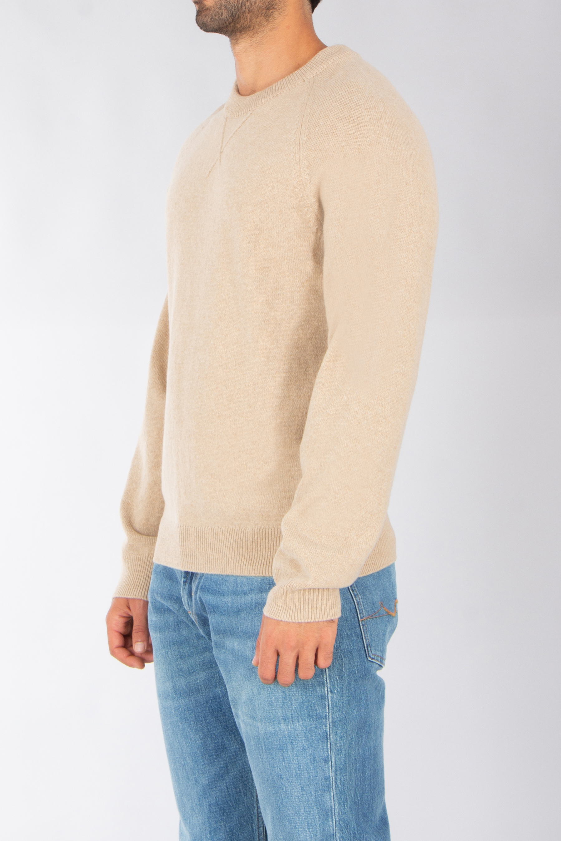 PAUL SMITH Regular Fit Wool Crew Neck Sweater Bekleidung, Strickwaren, Pullover, Langarm, Jeans