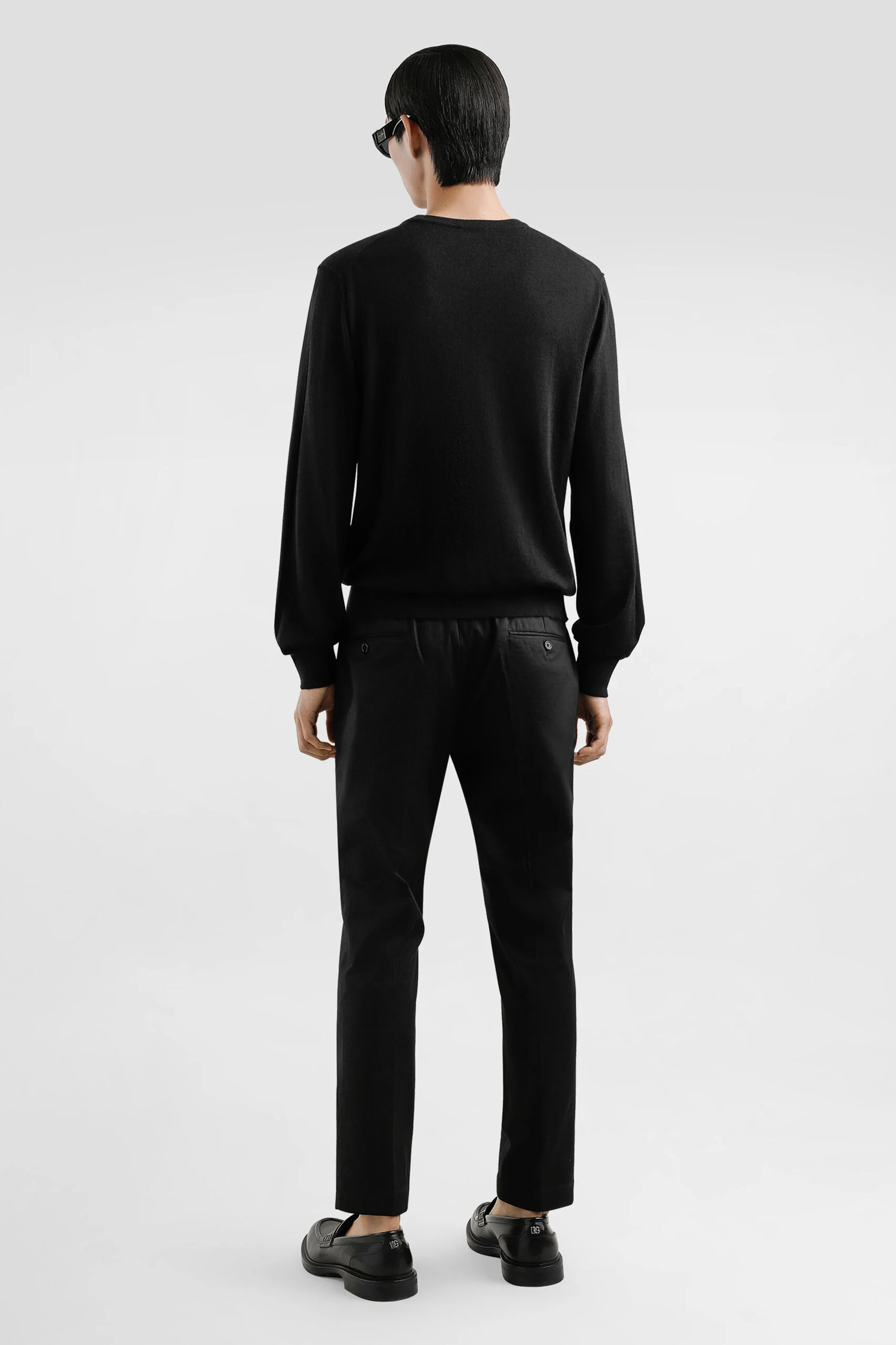 DOLCE & GABBANA Sartorial Stretch Cotton Gabardine Pants DOLCE & GABBANA Sartorial Stretch Cotton Gabardine Pants