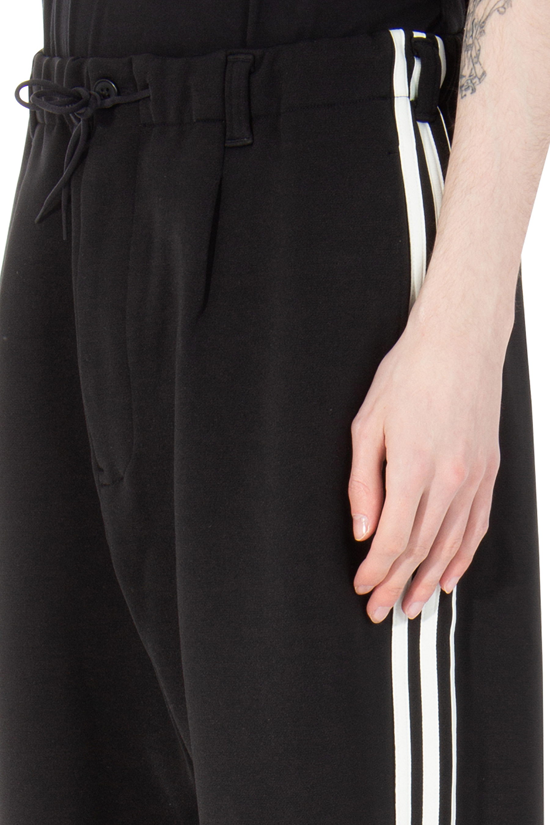 Y-3 Nylon-Wool Stretch 3S Track Pants Y-3 Nylon-Wool Stretch 3S Track Pants
