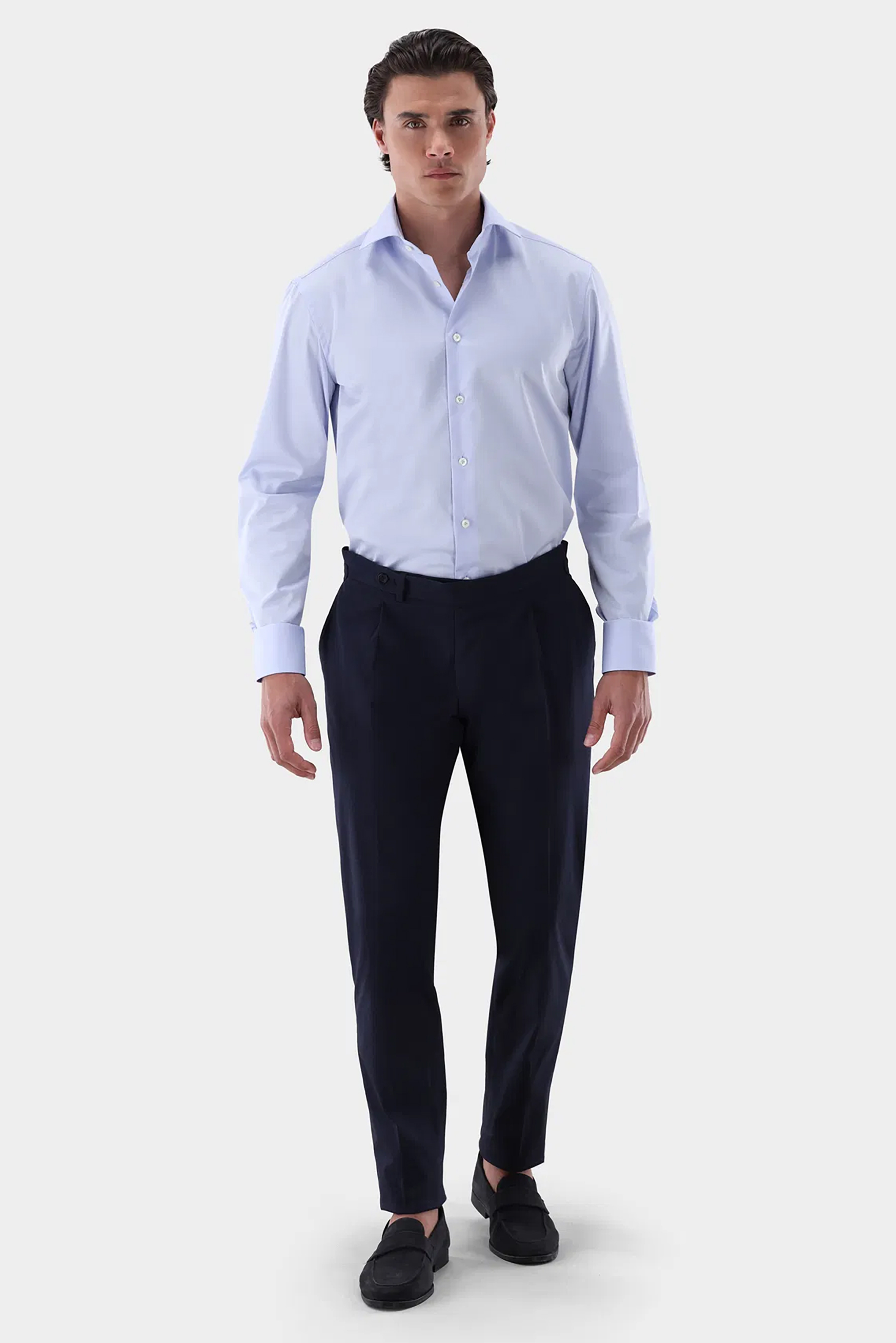 VAN LAACK Tailor Fit Cotton Twill Shirt Rivara-TFN Hemd, Kleid, Hemd, Hosen, Mann, Person