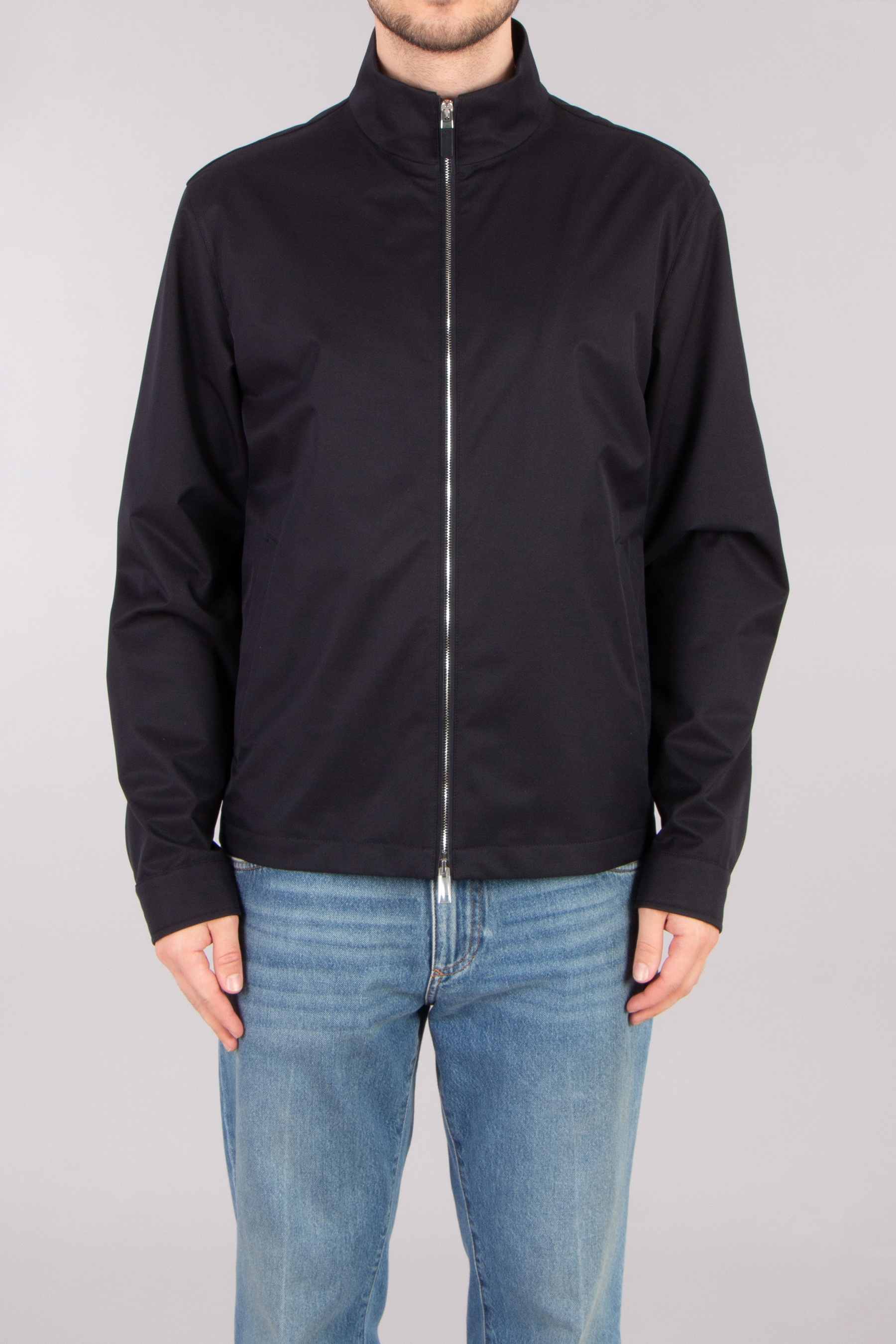 ZEGNA Regular Fit Micro Fiber Blouson Motorin 100cc ZEGNA Regular Fit Micro Fiber Blouson Motorin 100cc