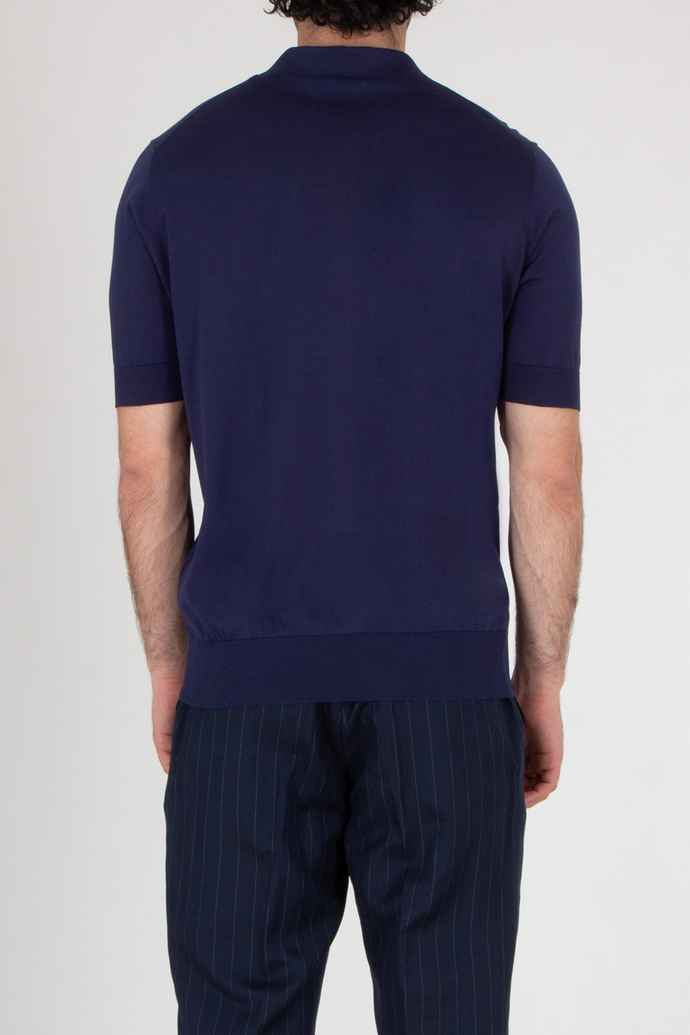 DOLCE & GABBANA  Serafino Silk Embroidered Polo