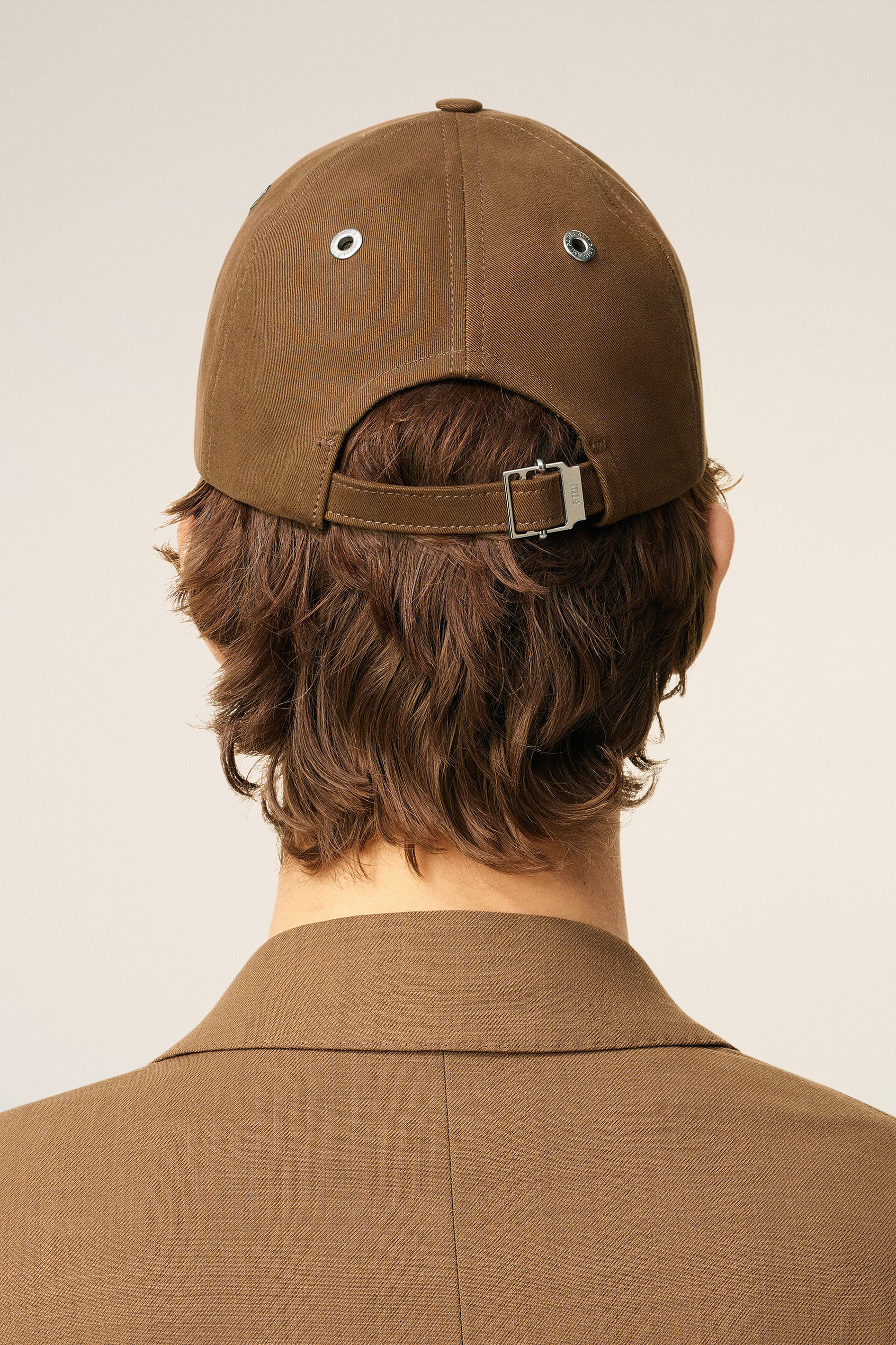 AMI PARIS Ami De Coeur Cotton Gabardine Cap Baseball-Kappe, Kappe, Hut, Mann, Person
