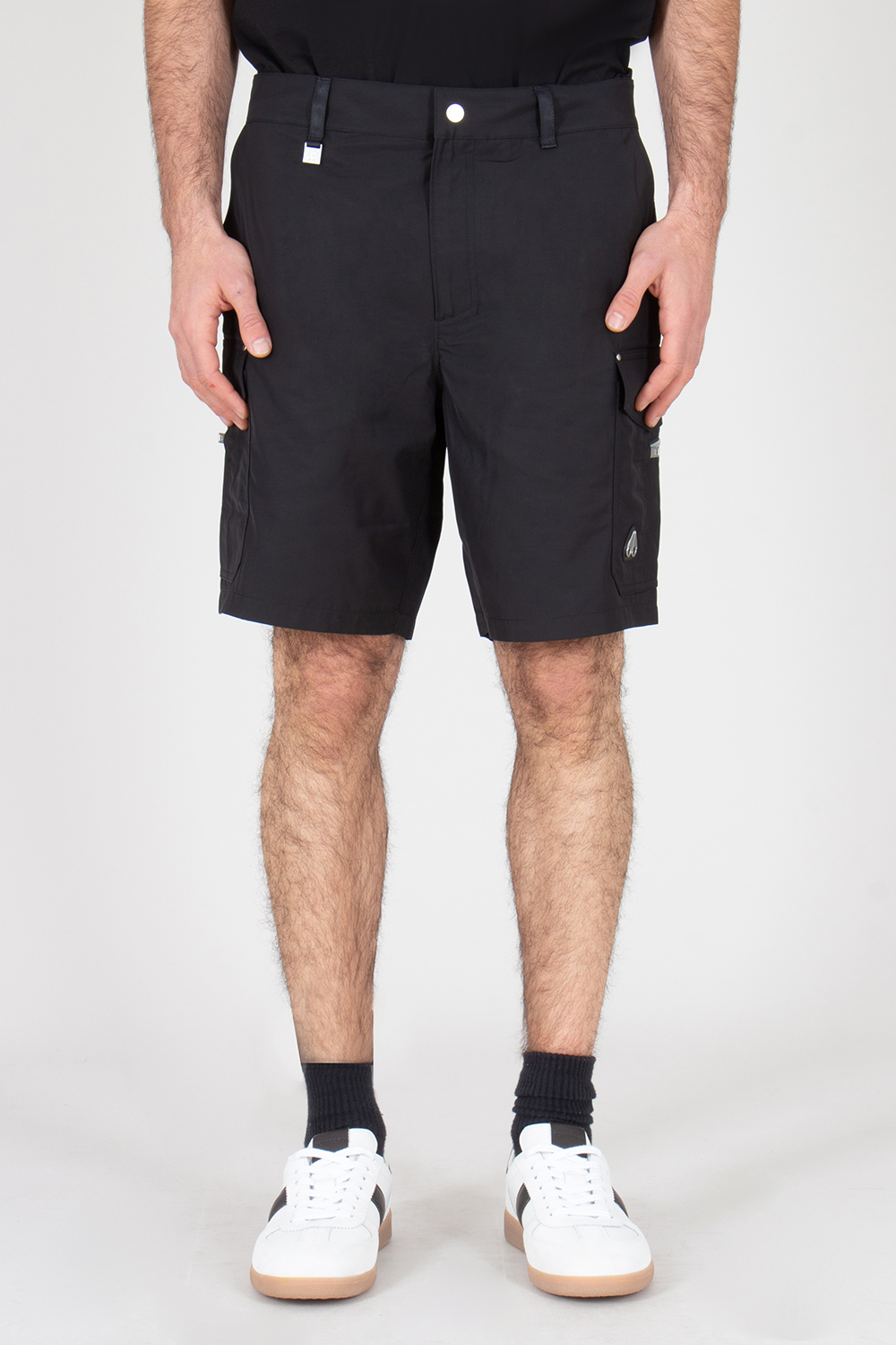 MOOSE KNUCKLES Regular Fit Technical Fabric Cargo Shorts Brady Slick