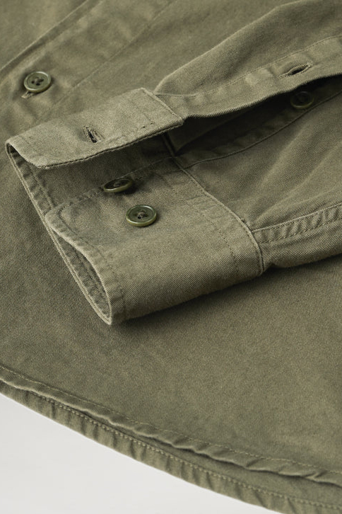 BELSTAFF Piece Dyed Cotton Shirt Scale