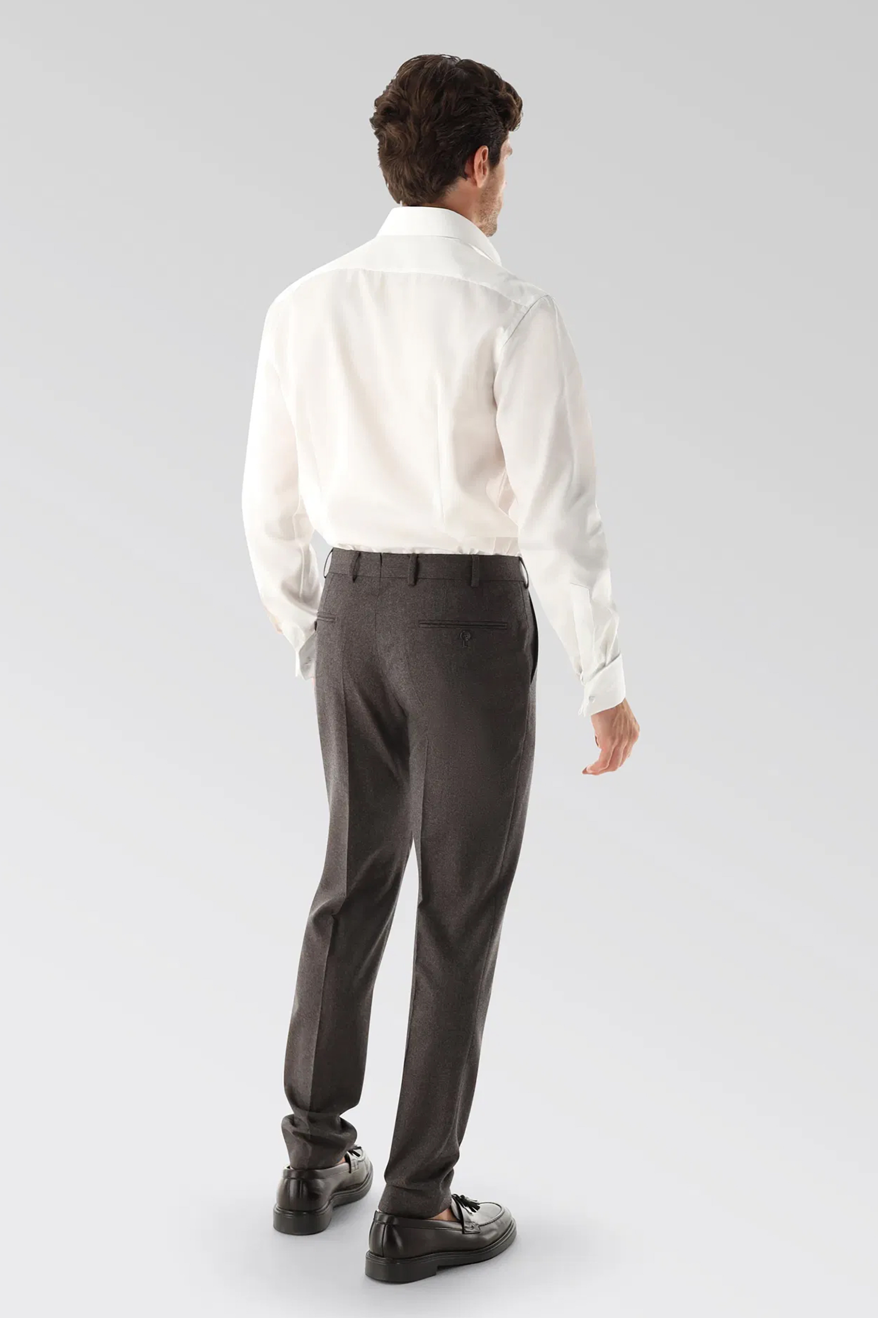 VAN LAACK Tailor Fit Cotton Twill Business Shirt Rivara-DTFN Hemd, Hosen, Kleid, Hemd, Mann, Person
