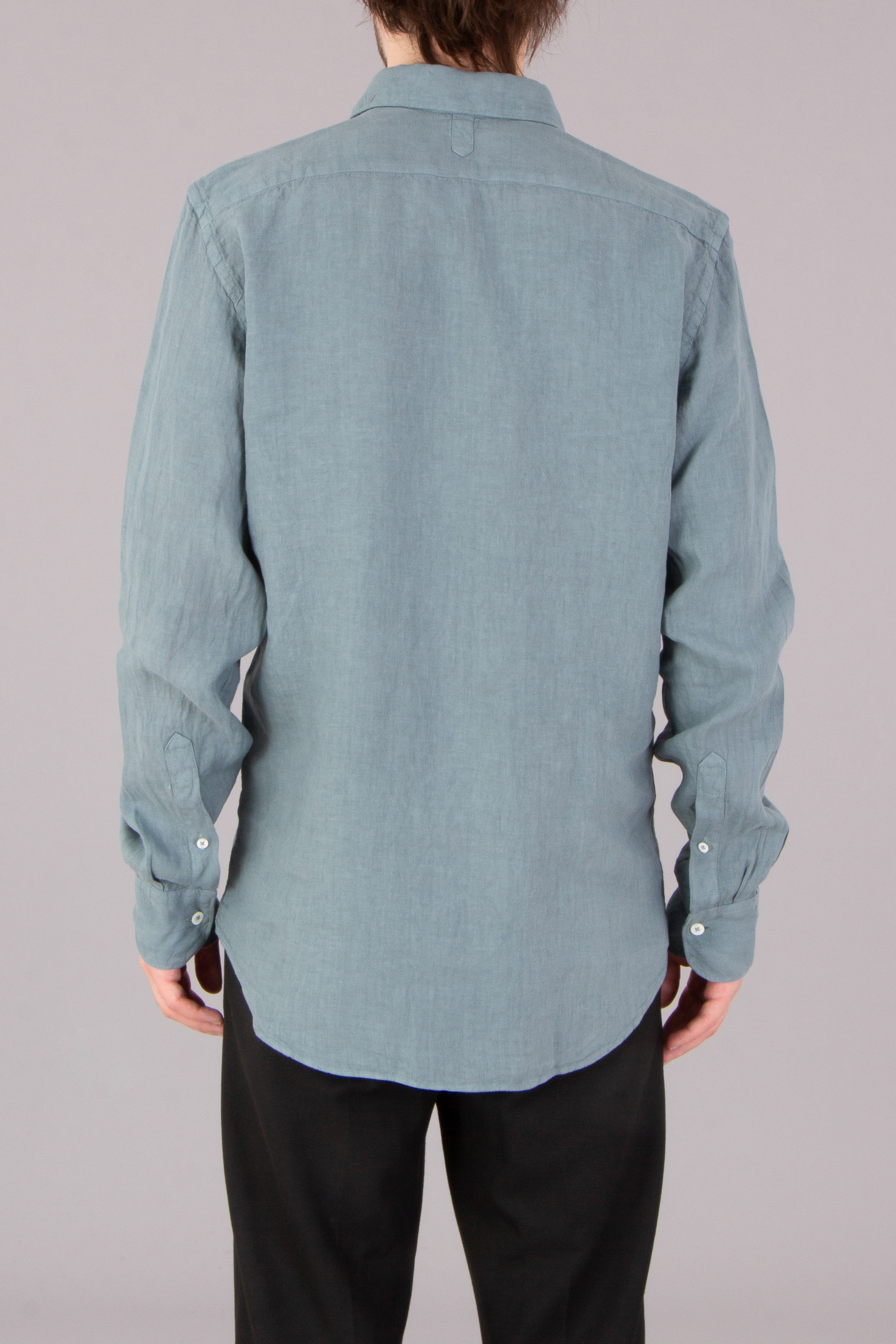 CANALI Regular Fit Linen Shirt CANALI Regular Fit Linen Shirt