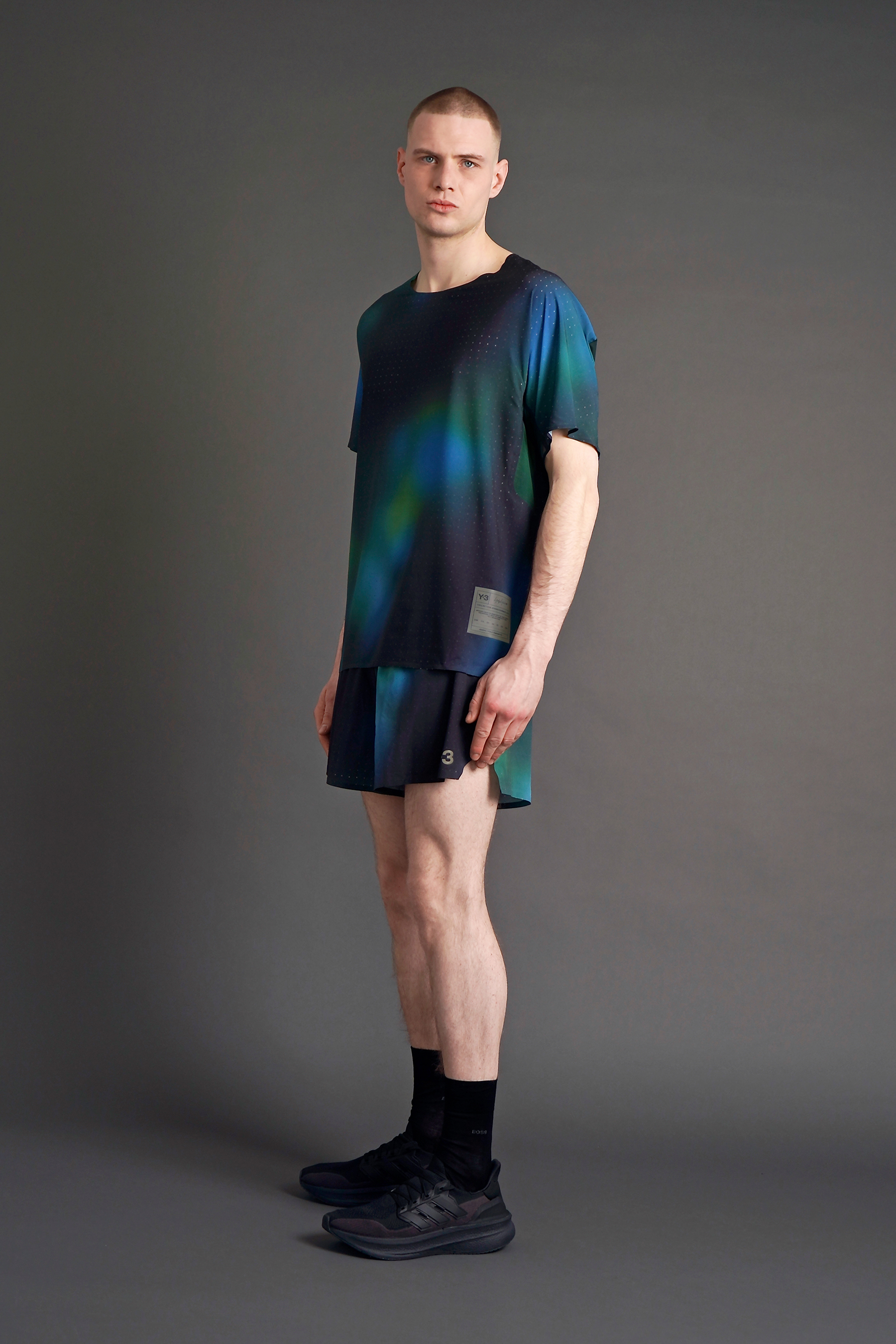 Y-3 Regular Cotton Jersey AOP T-Shirt Y-3 Regular Cotton Jersey AOP T-Shirt