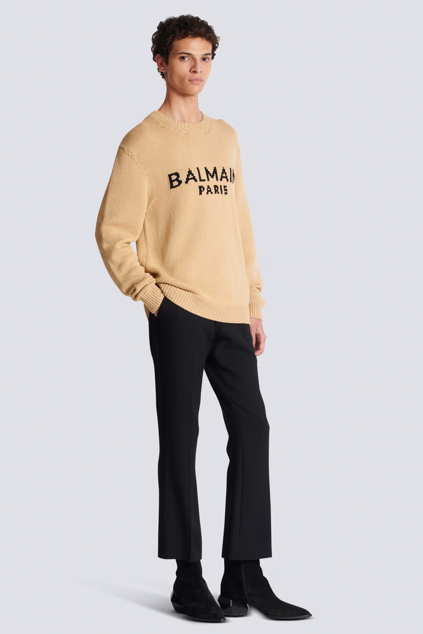 BALMAIN Wool Knit Sweater BALMAIN Wool Knit Sweater