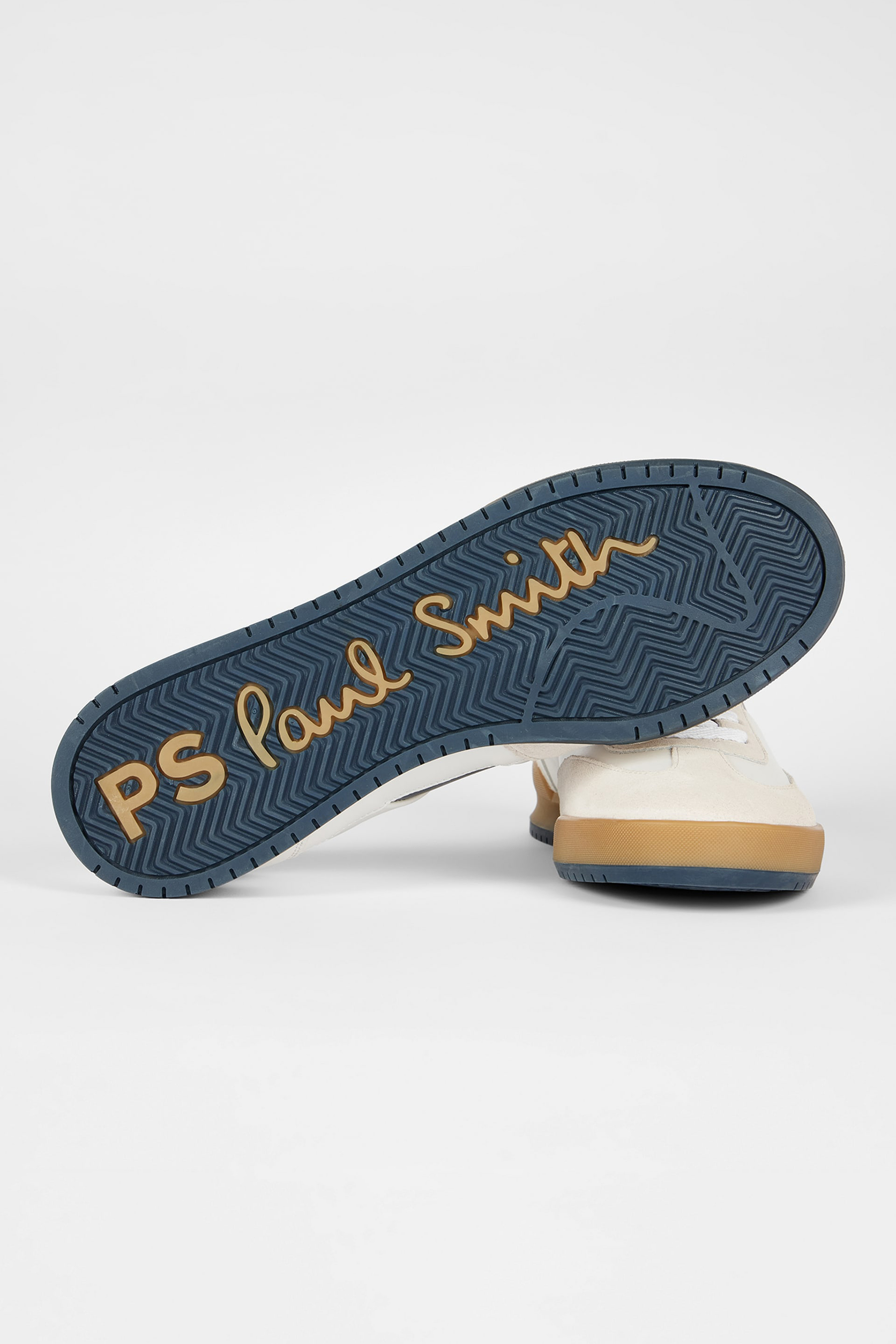 PAUL SMITH Leather & Suede Sneakers Dover Bekleidung, Schuhwerk, Schuh, Sandale
