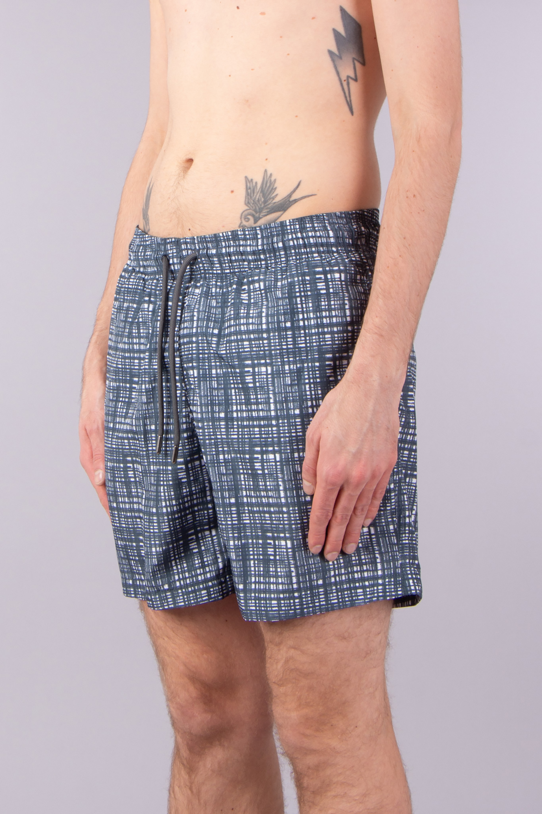 PAL ZILERI Regular Fit Printed Technical Fabric Swim Shorts