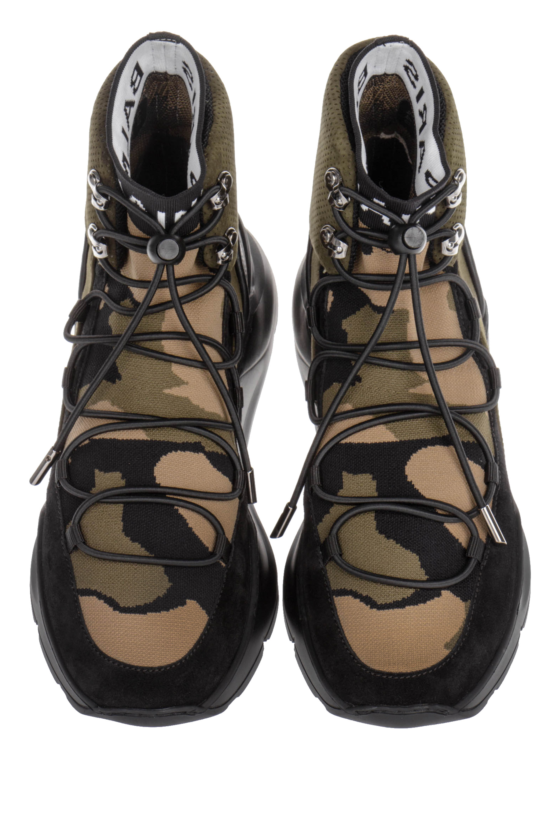 BALMAIN Camouflage Knit Sneakers BALMAIN Camouflage Knit Sneakers