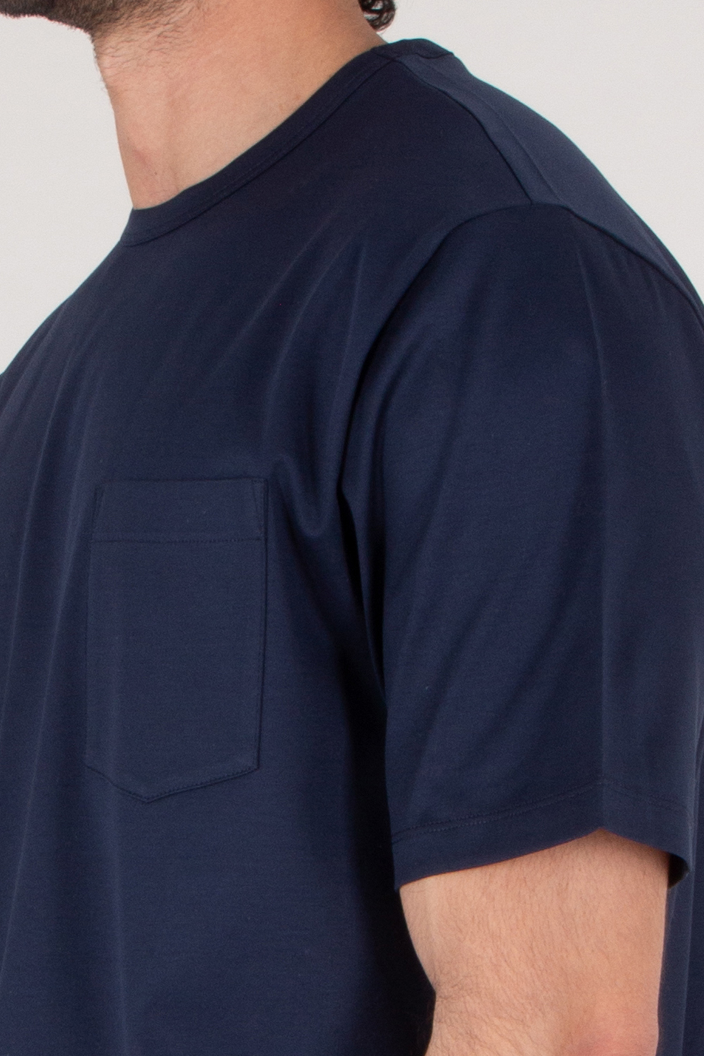 AGNONA Super Fine Cotton Stretch T-Shirt 