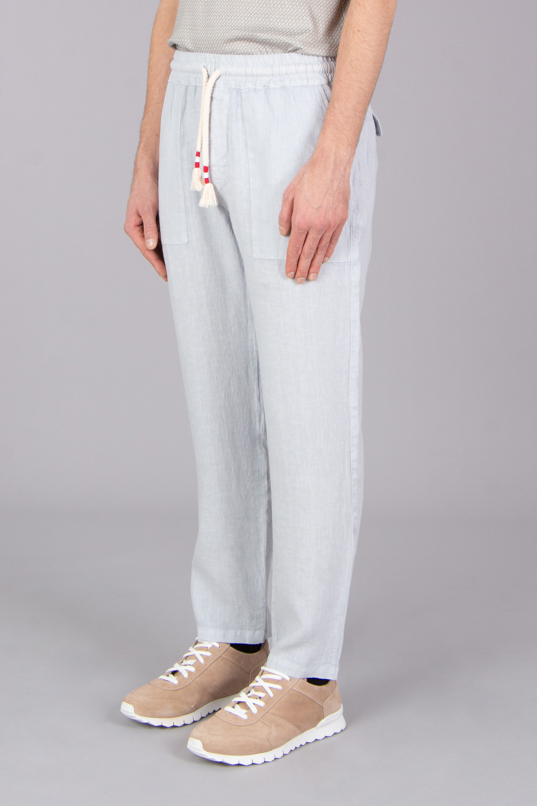 MC 2 SAINT BARTH Comfort Fit Linen Pants Calais MC 2 SAINT BARTH Comfort Fit Linen Pants Calais