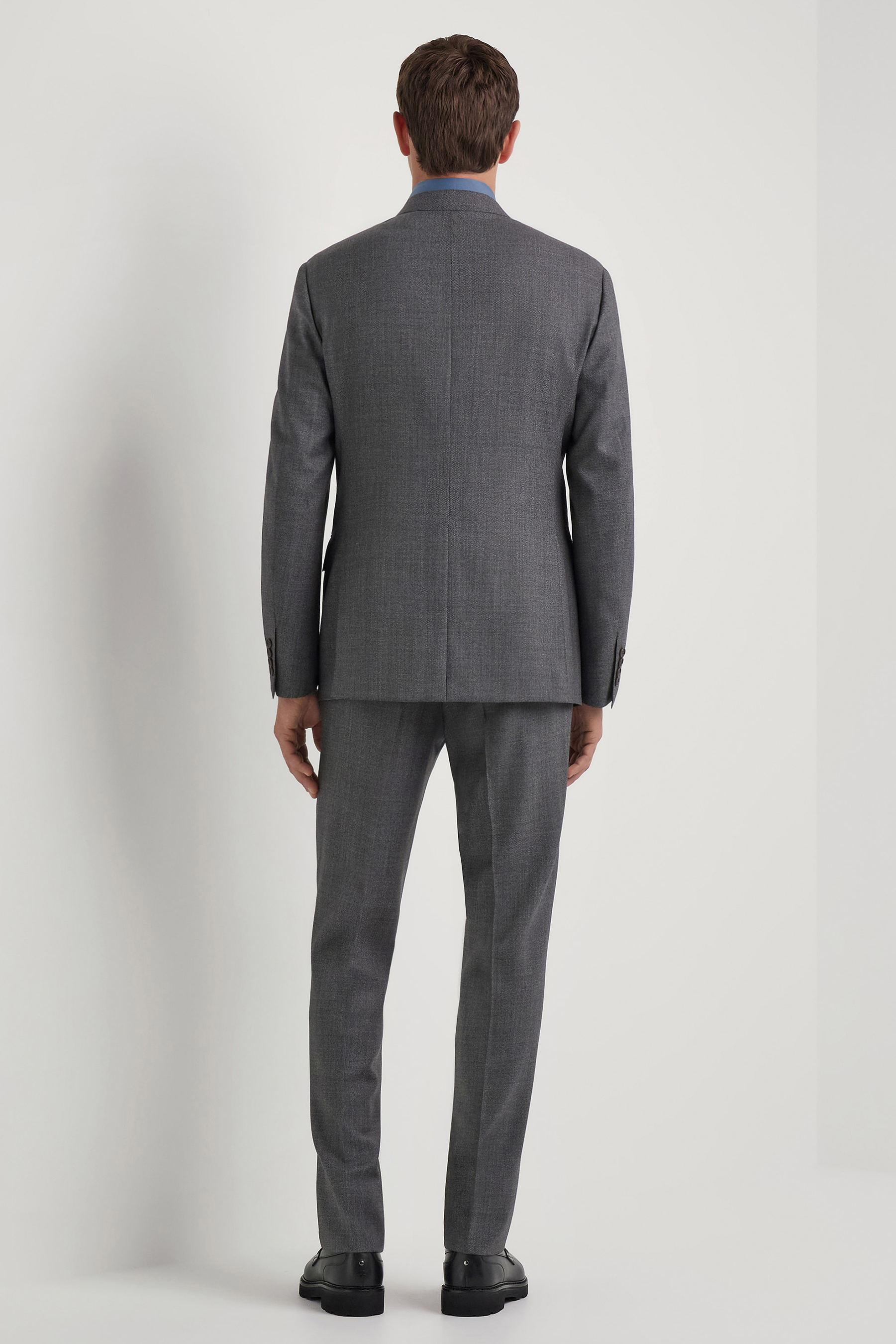 CANALI Relaxed Fit Micro Patterned Wool Suit Monza Formelle Kleidung, Anzug, Smoking, Mann, Person
